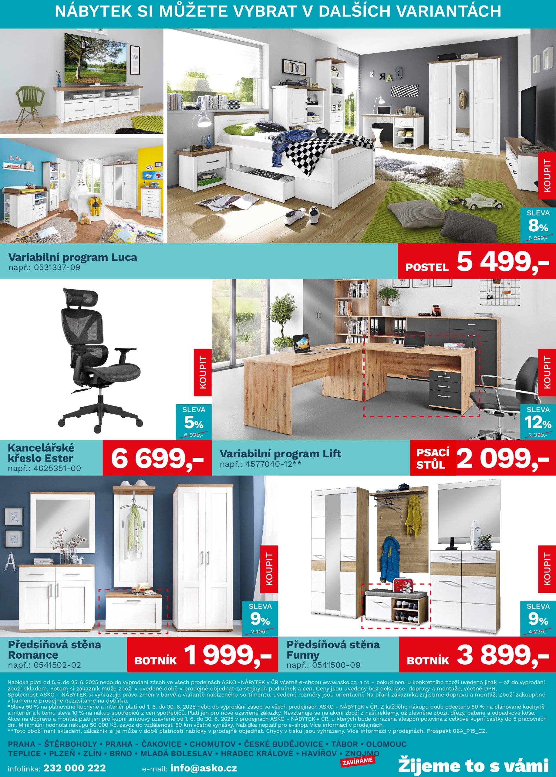 asko-nabytek - Leták ASKO NÁBYTEK - Akční nabídka od 05.06. do 25.06. - page: 4