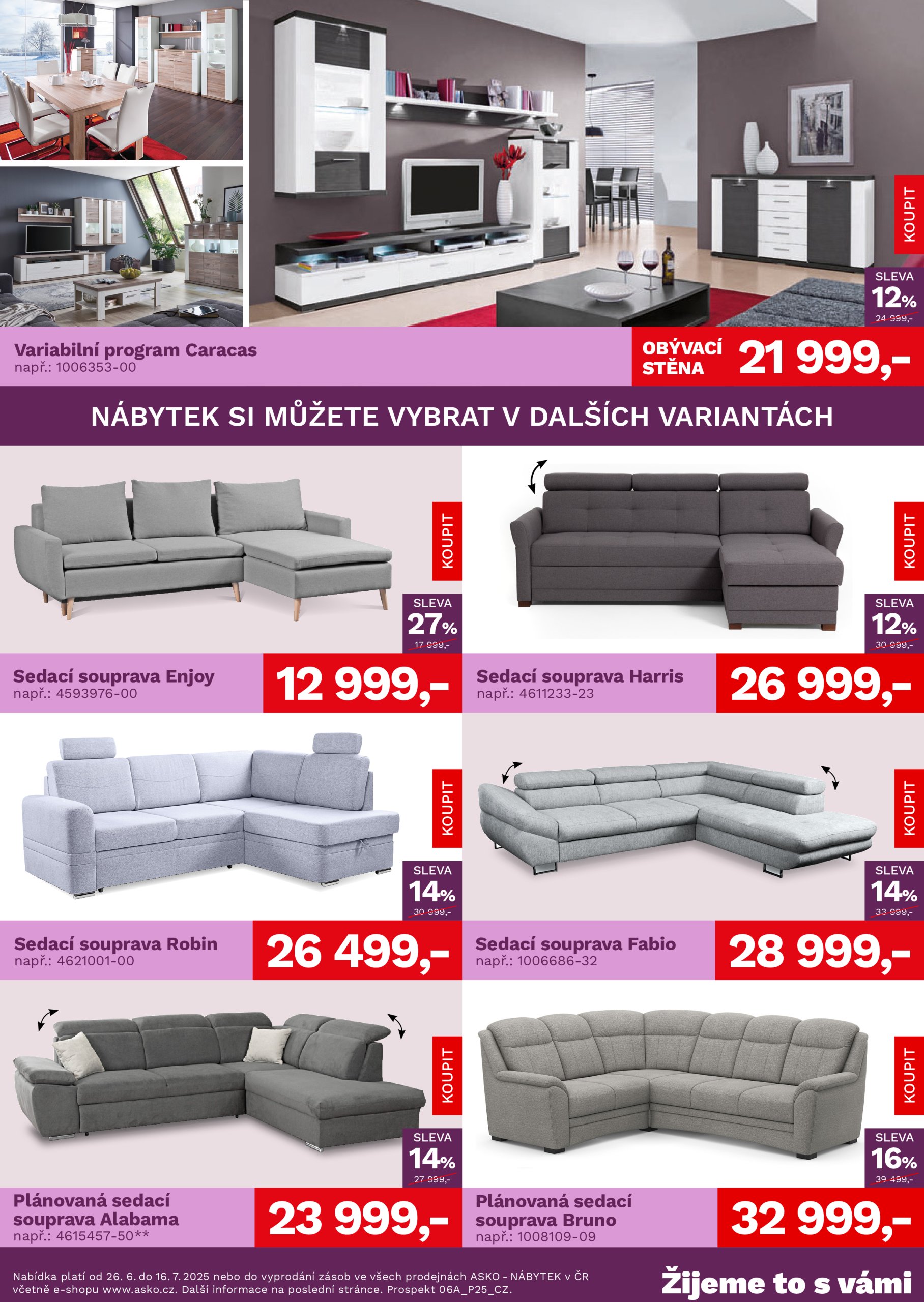asko-nabytek - Leták ASKO NÁBYTEK od 26.06. do 16.07. - page: 2