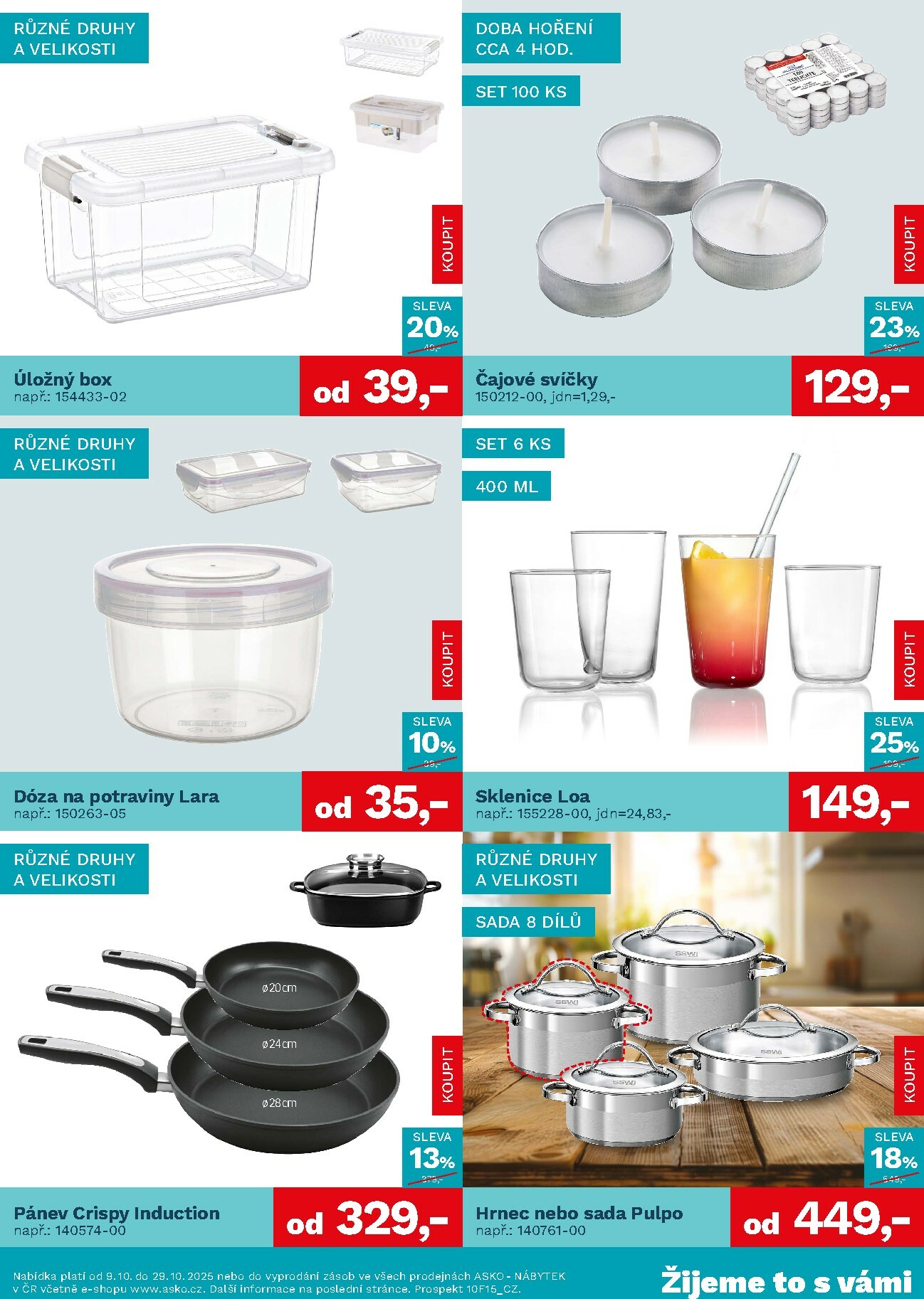 asko-nabytek - Aktuální leták ASKO NÁBYTEK - Bytové doplňky za skvělé ceny od 09.10. do 29.10. - page: 2