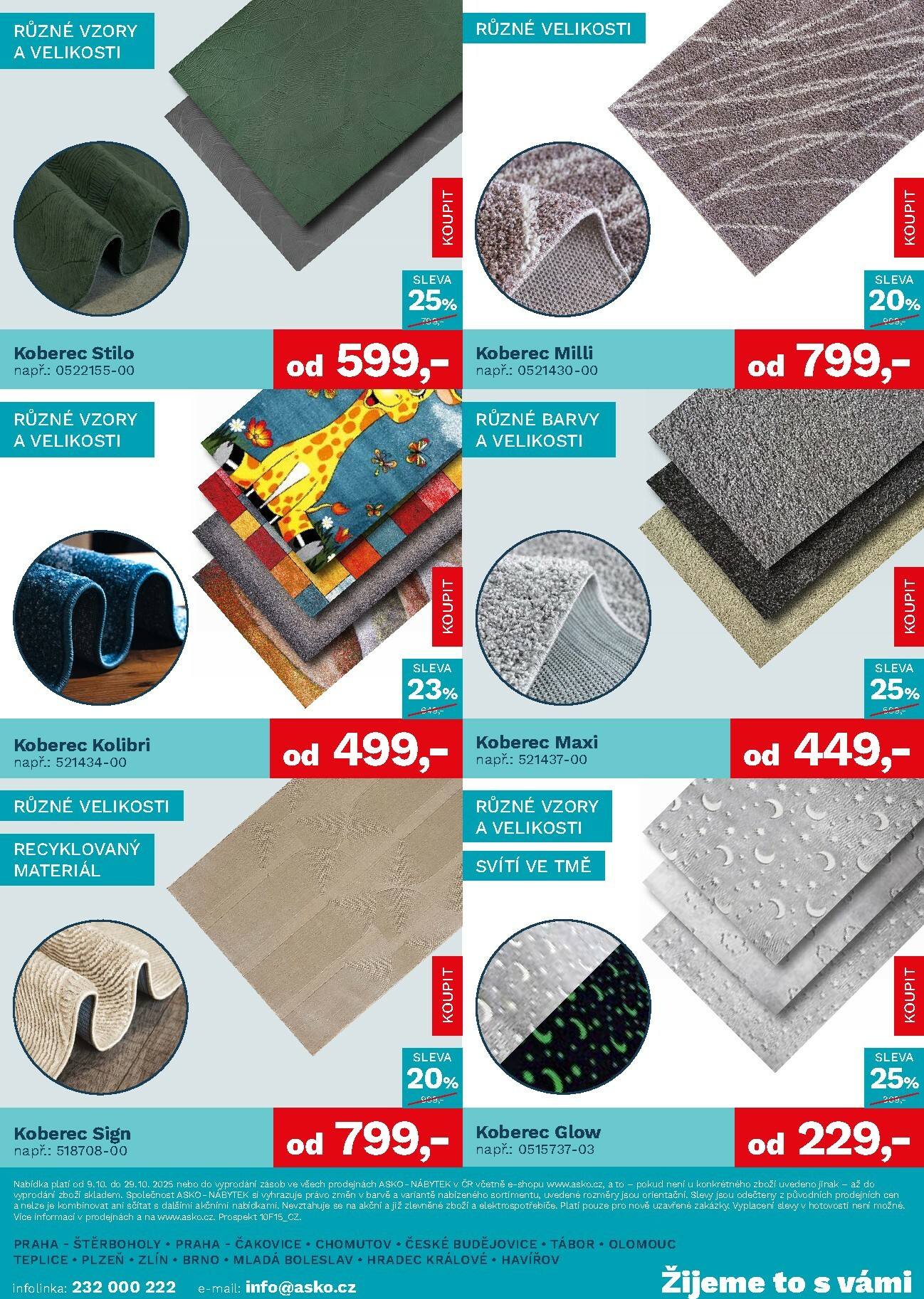 asko-nabytek - Aktuální leták ASKO NÁBYTEK - Bytové doplňky za skvělé ceny od 09.10. do 29.10. - page: 5