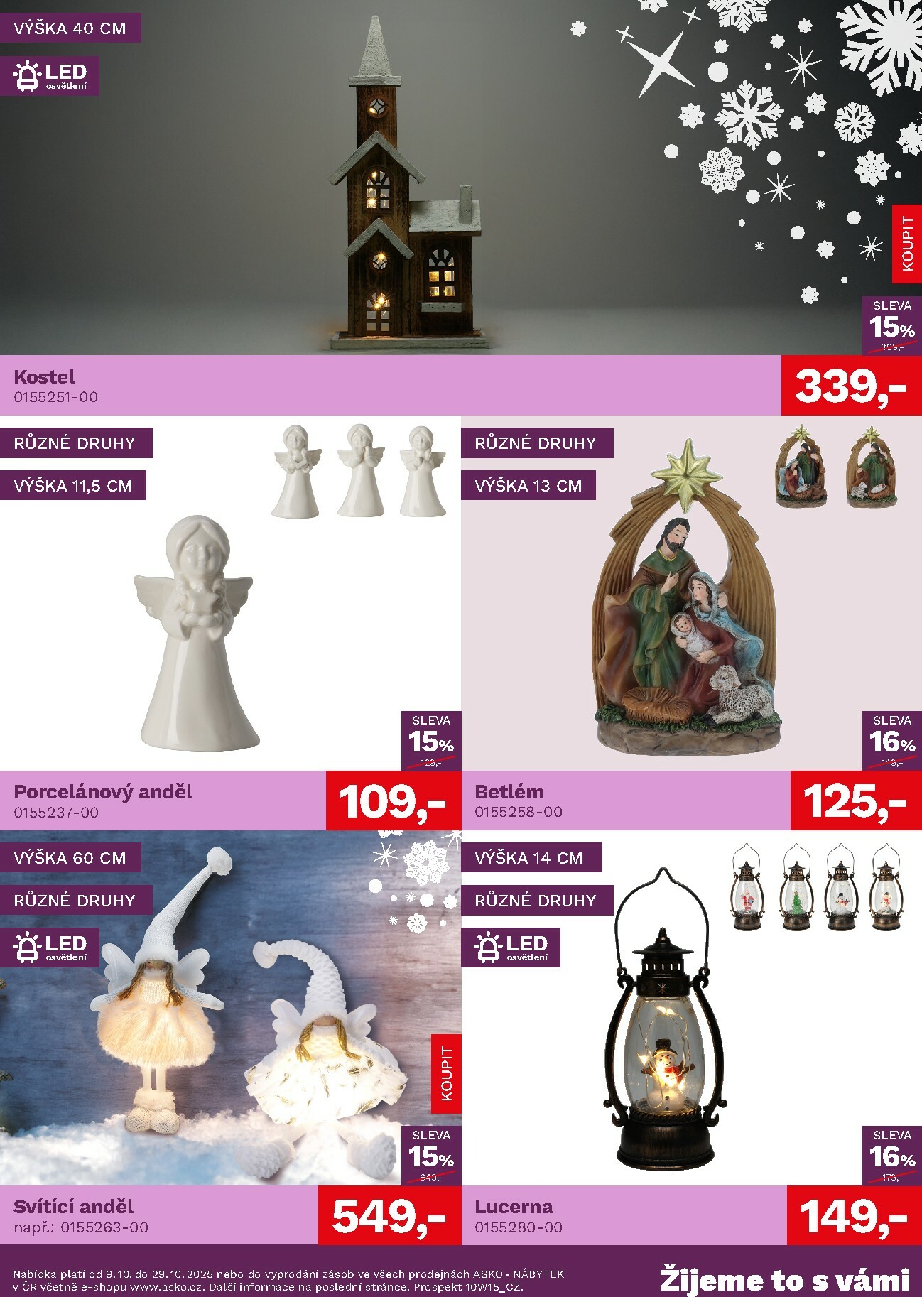 asko-nabytek - Aktuální leták ASKO NÁBYTEK - Vánoční leták od 09.10. do 29.10. - page: 2