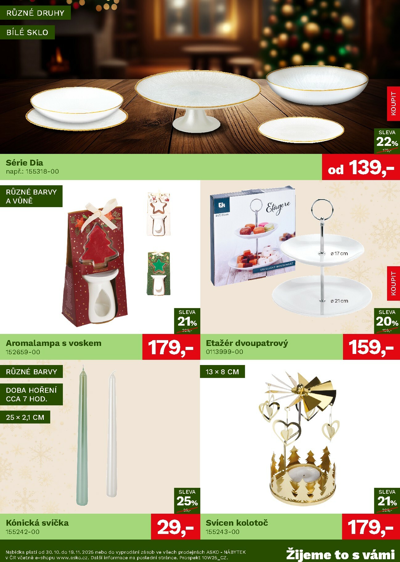 asko-nabytek - Aktuální leták ASKO NÁBYTEK - Vánoční leták od 30.10. do 19.11. - page: 2