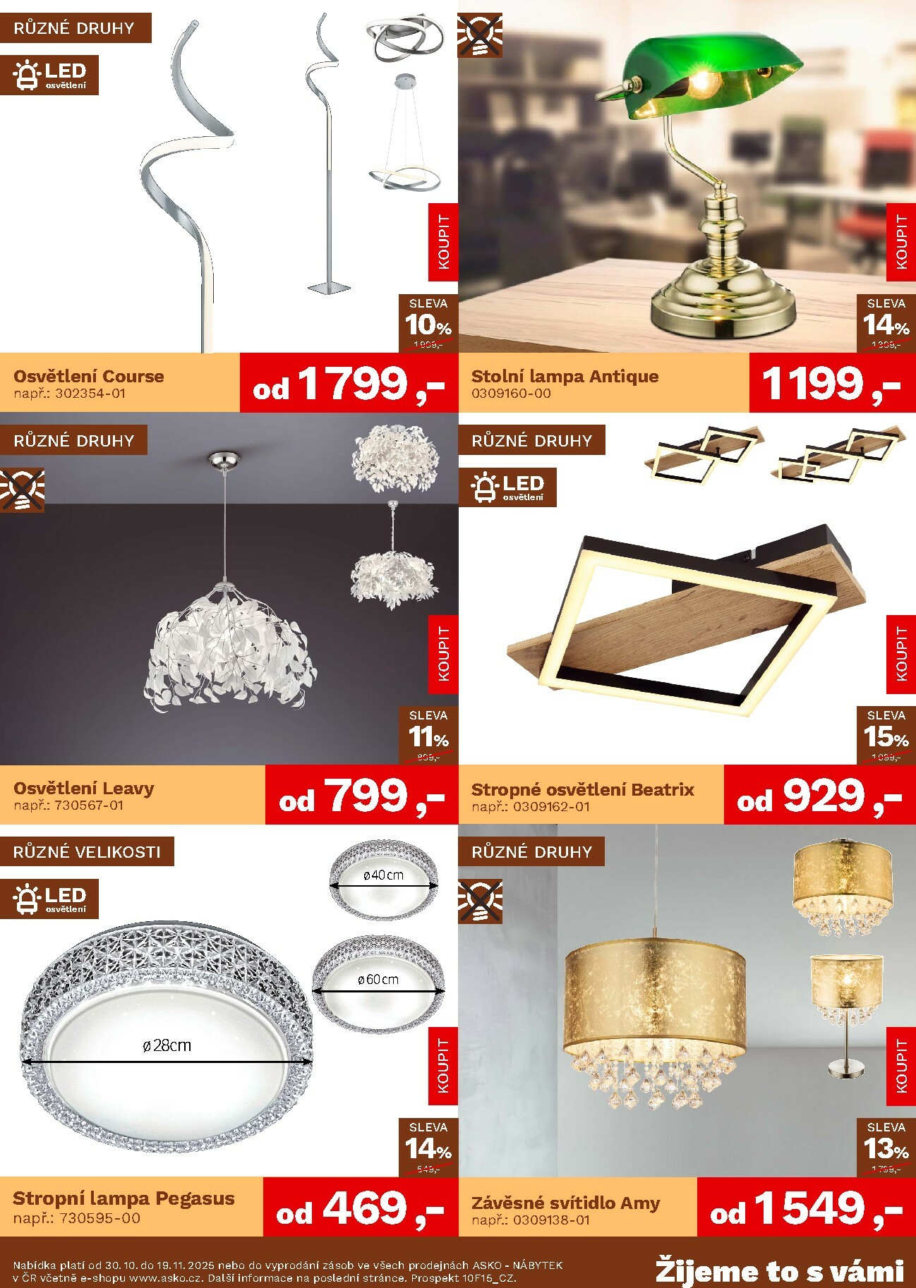 asko-nabytek - Aktuální leták ASKO NÁBYTEK - Bytové doplňky za skvělé ceny od 30.10. do 19.11. - page: 4