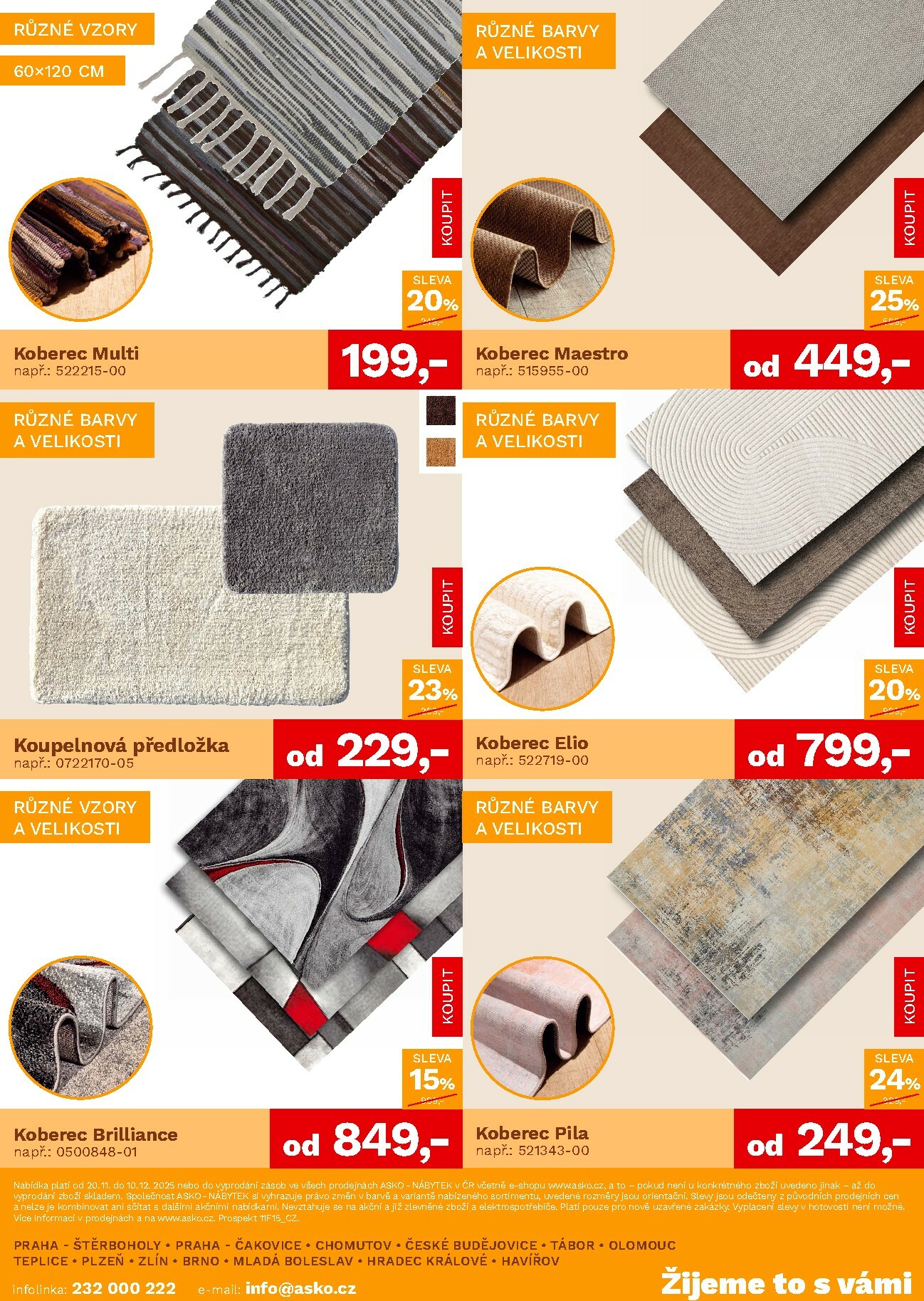 asko-nabytek - Aktuální leták ASKO NÁBYTEK - Bytové doplňky za skvělé ceny od 20.11. do 10.12. - page: 5