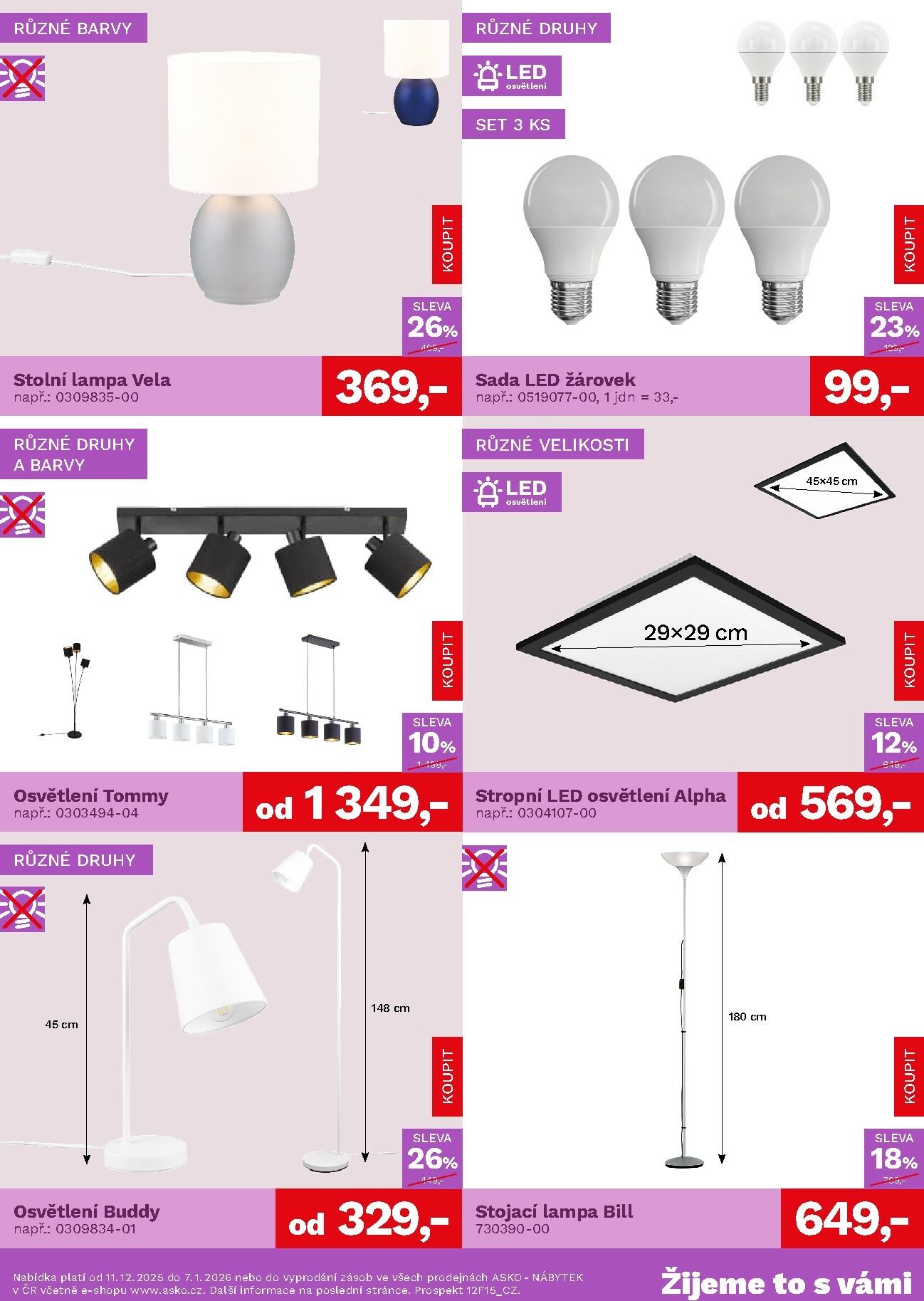 asko-nabytek - Aktuální leták ASKO NÁBYTEK - Bytové doplňky za skvělé ceny od 11.12. do 07.01. - page: 4