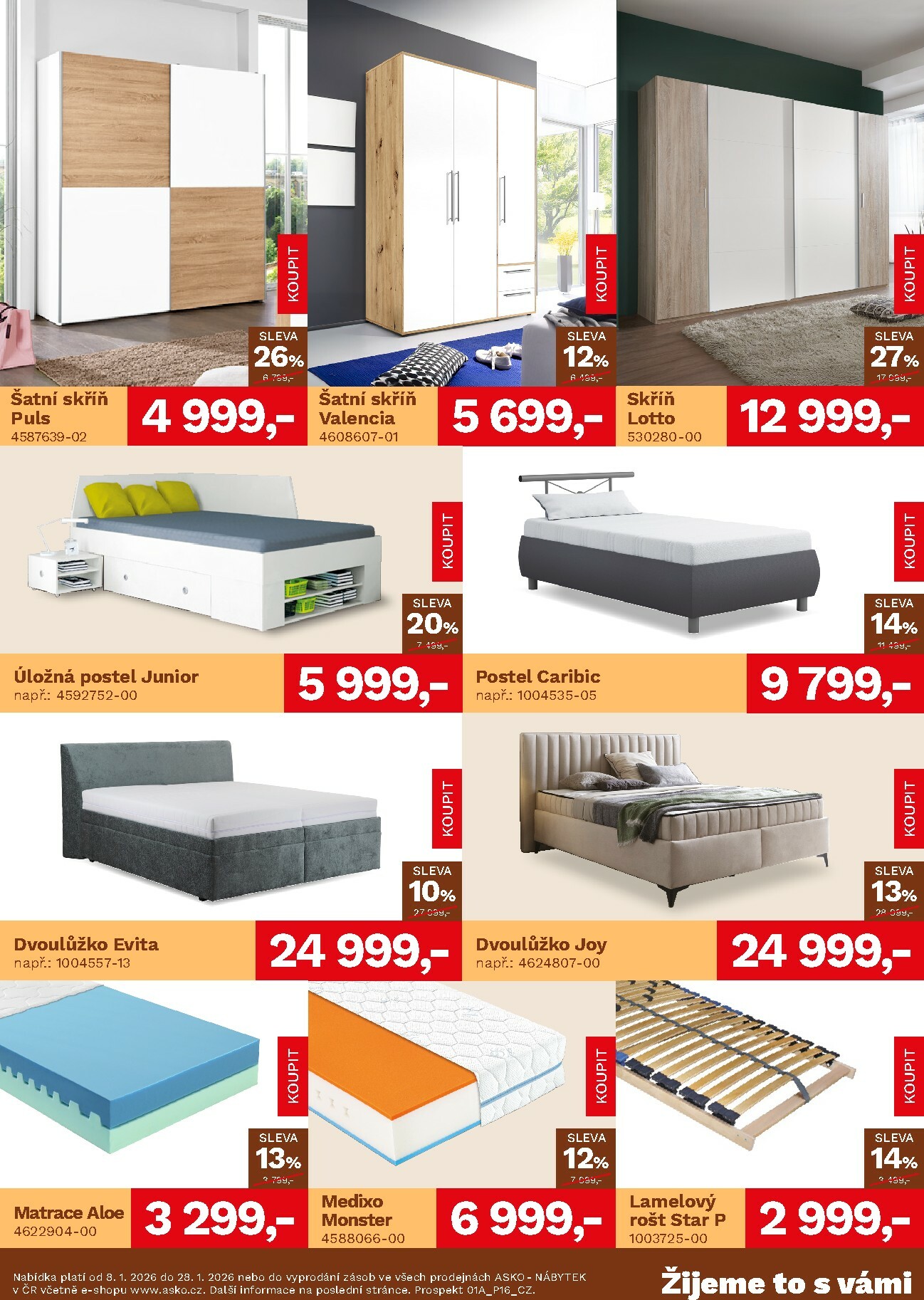 asko-nabytek - Aktuální leták ASKO NÁBYTEK od 08.01. do 28.01. - page: 3