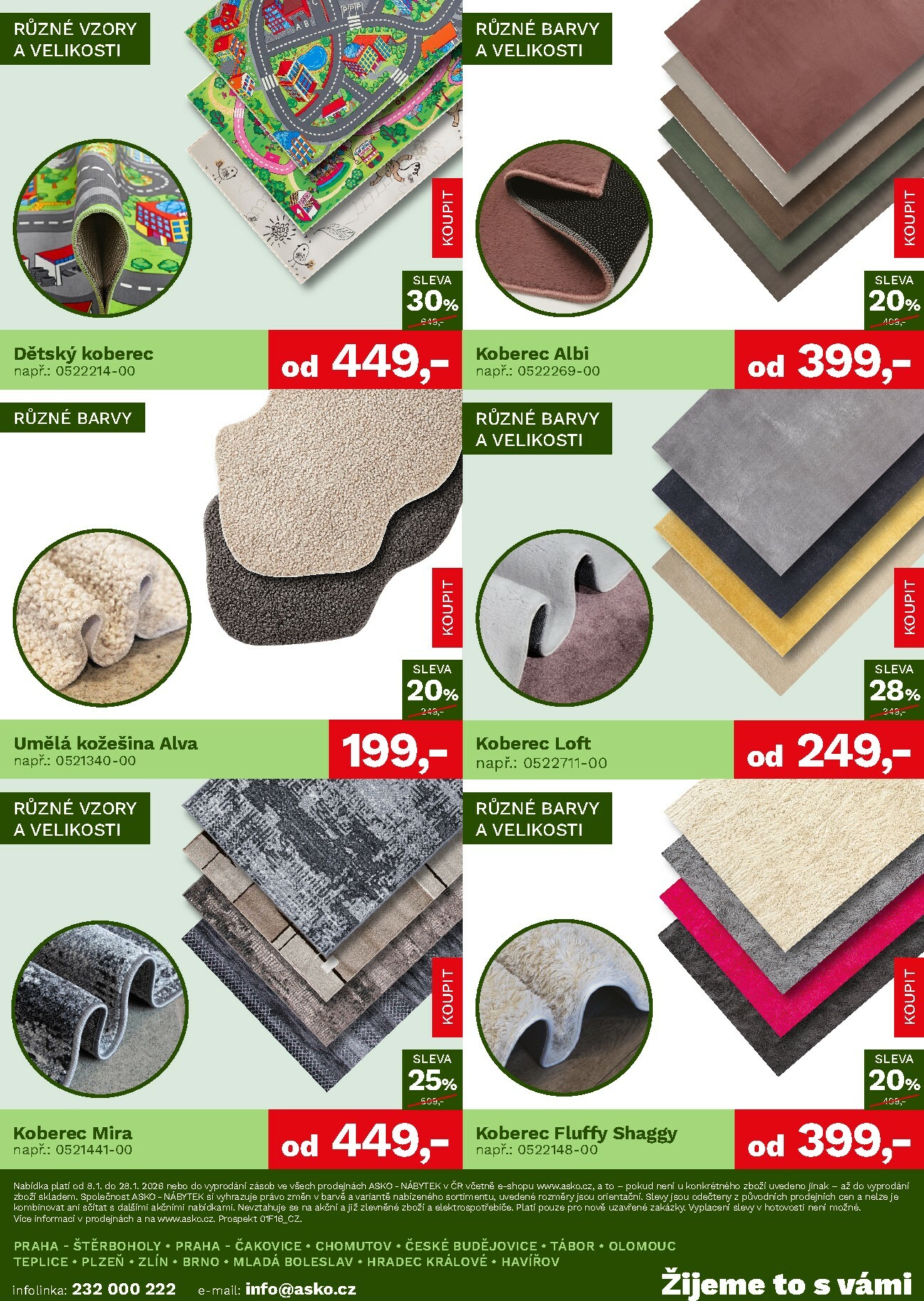 asko-nabytek - Aktuální leták ASKO NÁBYTEK - Bytové doplňky za skvělé ceny od 08.01. do 28.01. - page: 5