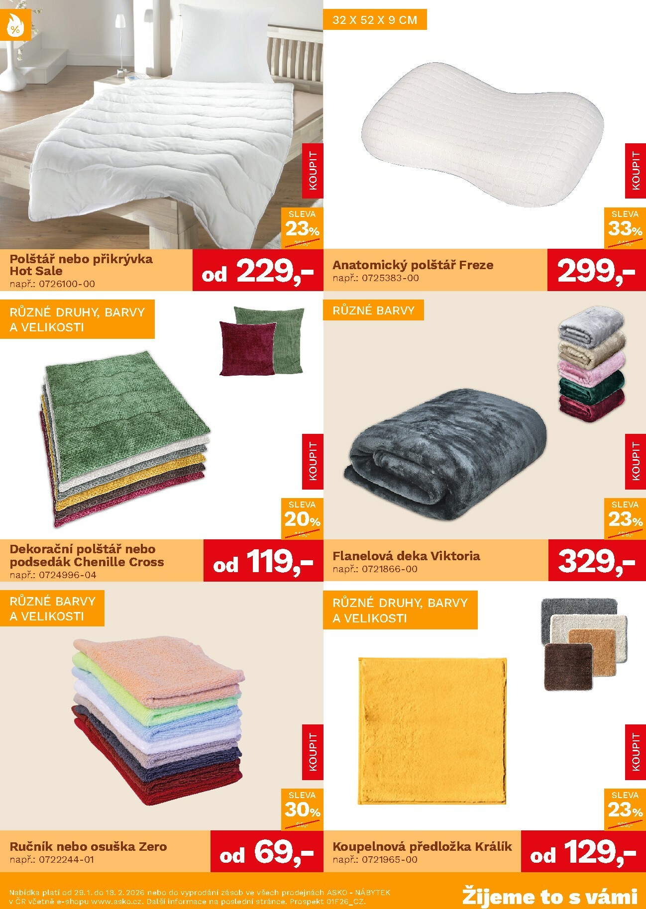 asko-nabytek - ASKO NÁBYTEK - Bytové doplňky za skvělé ceny leták platný od %validSinceDay% 29.01. do 18.02. - page: 3