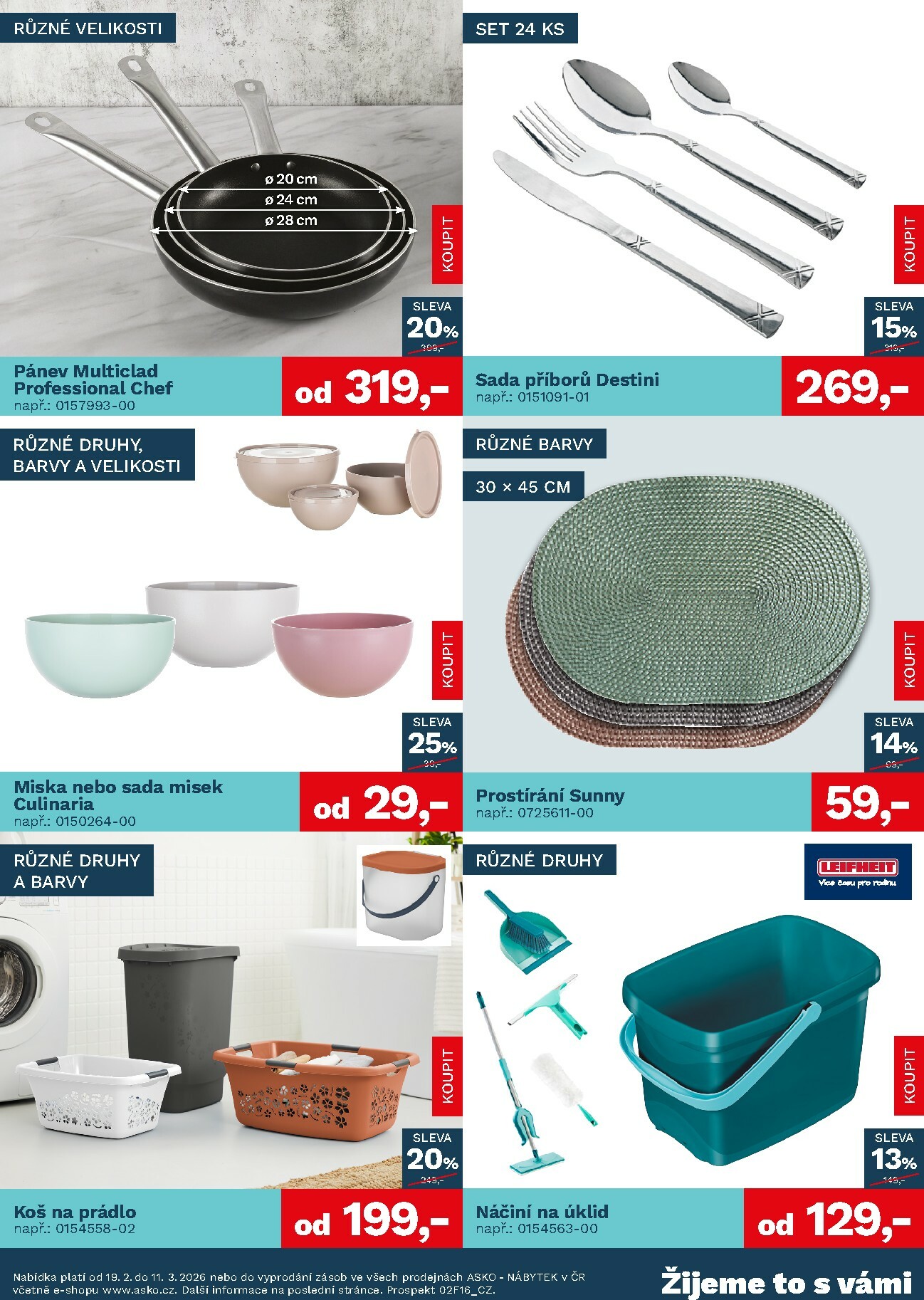 asko-nabytek - ASKO NÁBYTEK - Bytové doplňky za skvělé ceny leták platný od čtvrtka 19.02.2026 do středy 11.03.2026 - page: 2