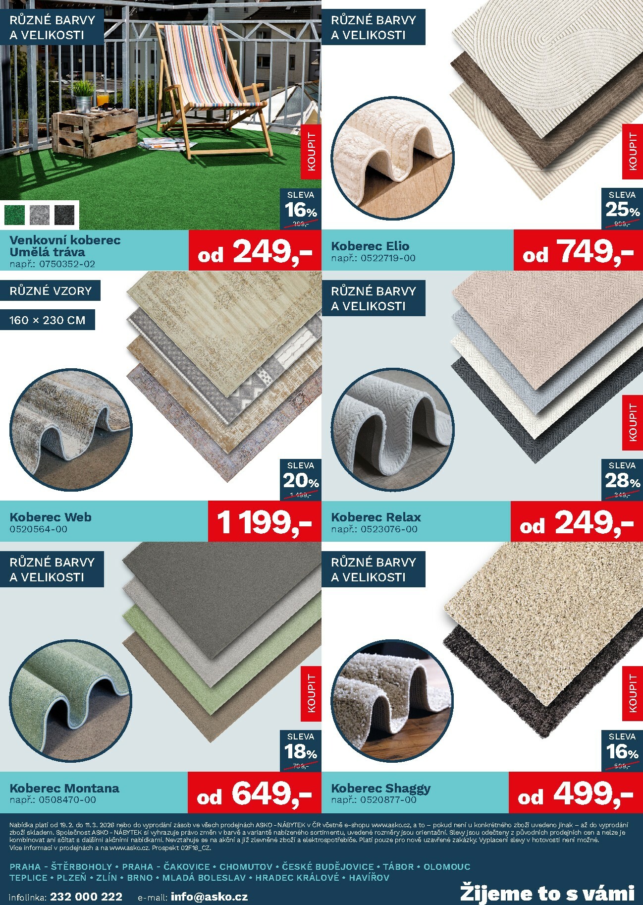 asko-nabytek - ASKO NÁBYTEK - Bytové doplňky za skvělé ceny leták platný od čtvrtka 19.02.2026 do středy 11.03.2026 - page: 5