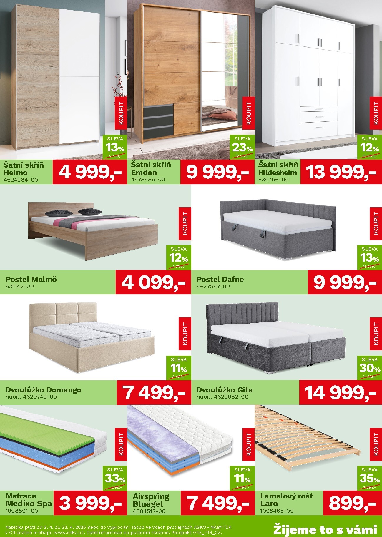 asko-nabytek - ASKO NÁBYTEK leták platný od čtvrtka 02.04.2026 do středy 22.04.2026 - page: 3