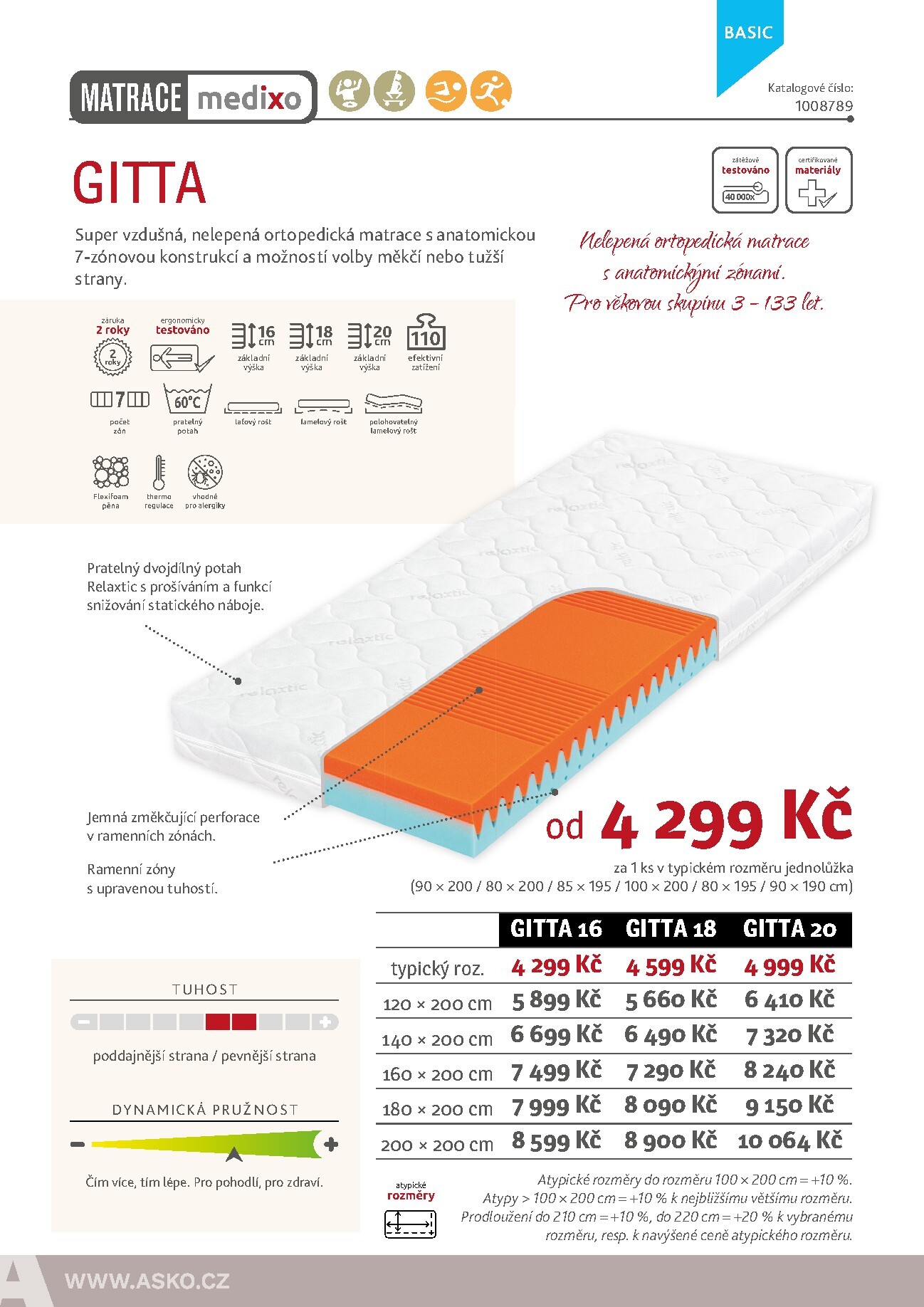 asko-nabytek - Aktuální ASKO NÁBYTEK - Matrace leták platný od středy 01.04.2026 do čtvrtka 31.12.2026 - page: 24
