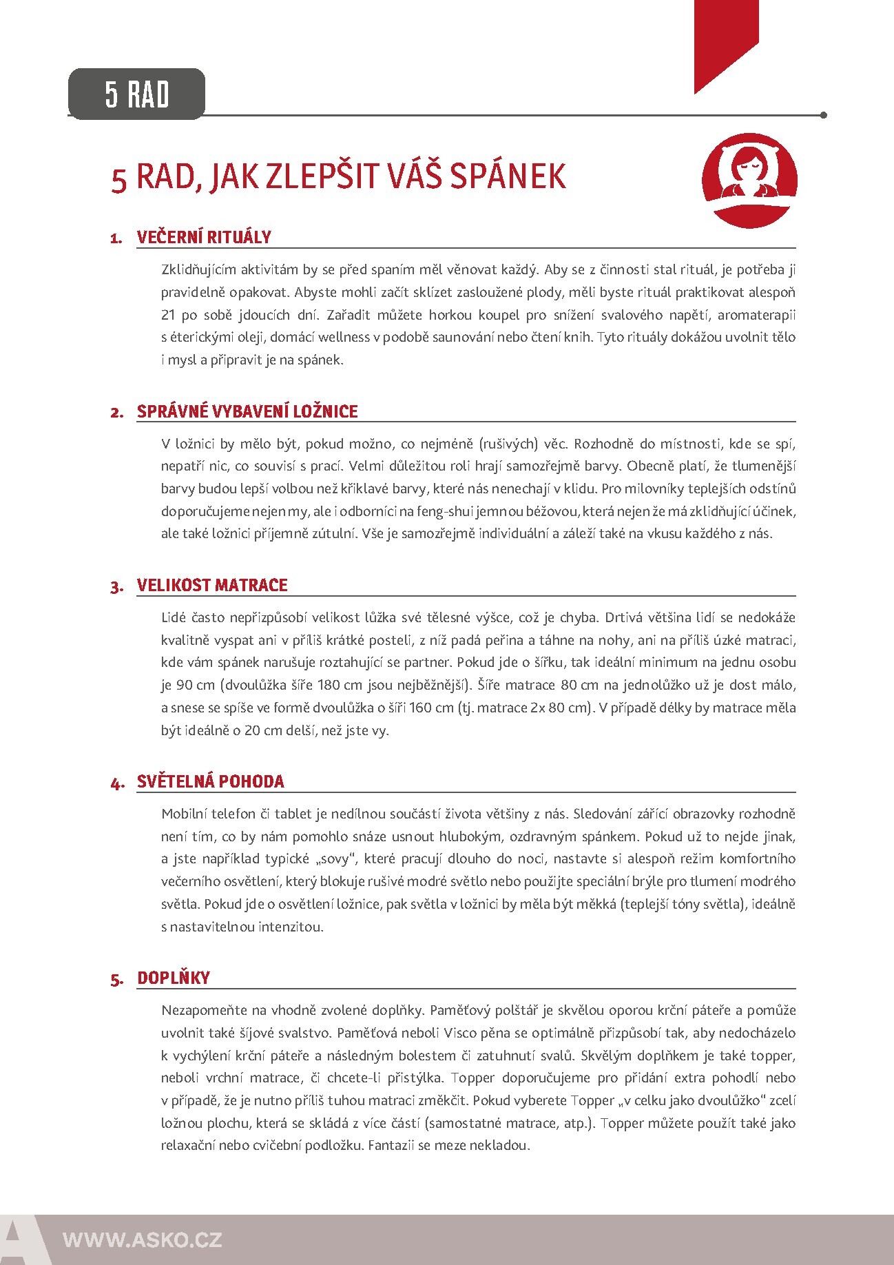 asko-nabytek - Aktuální ASKO NÁBYTEK - Matrace leták platný od středy 01.04.2026 do čtvrtka 31.12.2026 - page: 8