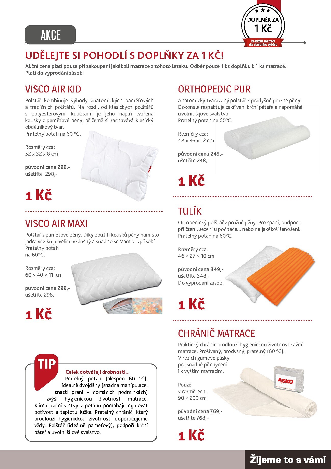 asko-nabytek - Aktuální ASKO NÁBYTEK - Matrace leták platný od středy 01.04.2026 do čtvrtka 31.12.2026 - page: 9