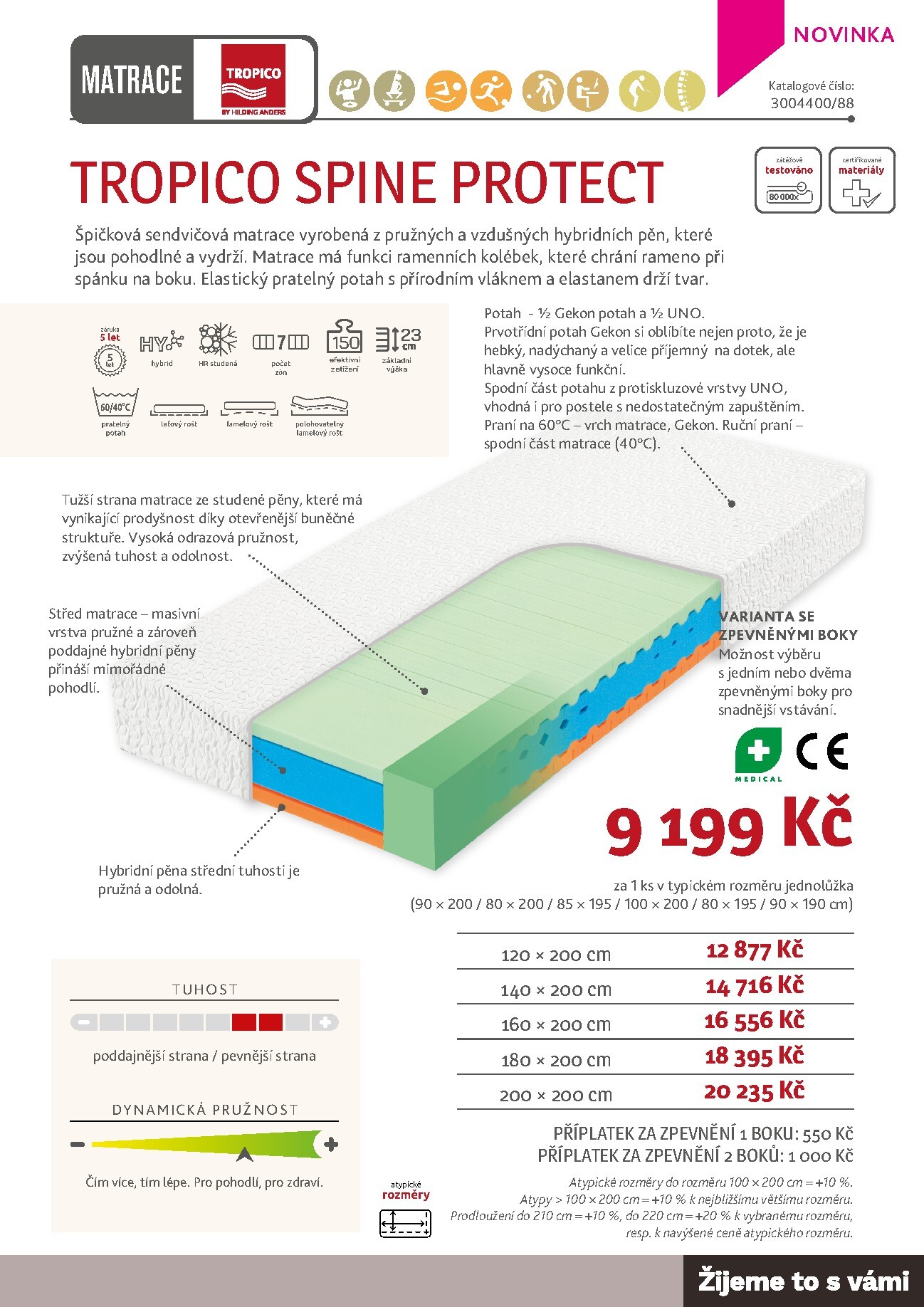 asko-nabytek - Aktuální ASKO NÁBYTEK - Matrace leták platný od středy 01.04.2026 do čtvrtka 31.12.2026 - page: 15