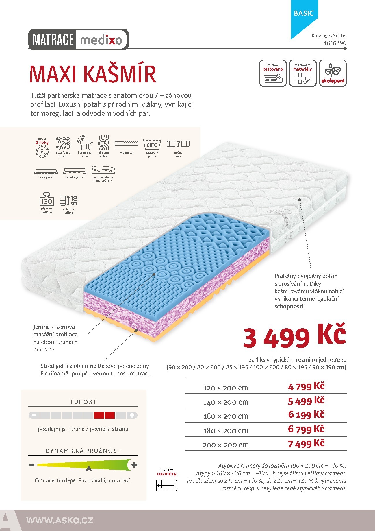 asko-nabytek - Aktuální ASKO NÁBYTEK - Matrace leták platný od středy 01.04.2026 do čtvrtka 31.12.2026 - page: 22