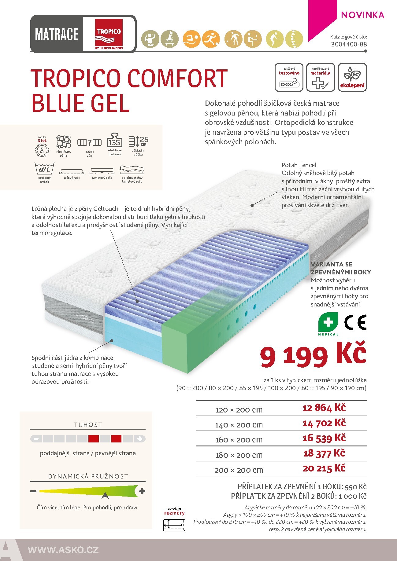 asko-nabytek - Aktuální ASKO NÁBYTEK - Matrace leták platný od středy 01.04.2026 do čtvrtka 31.12.2026 - page: 16