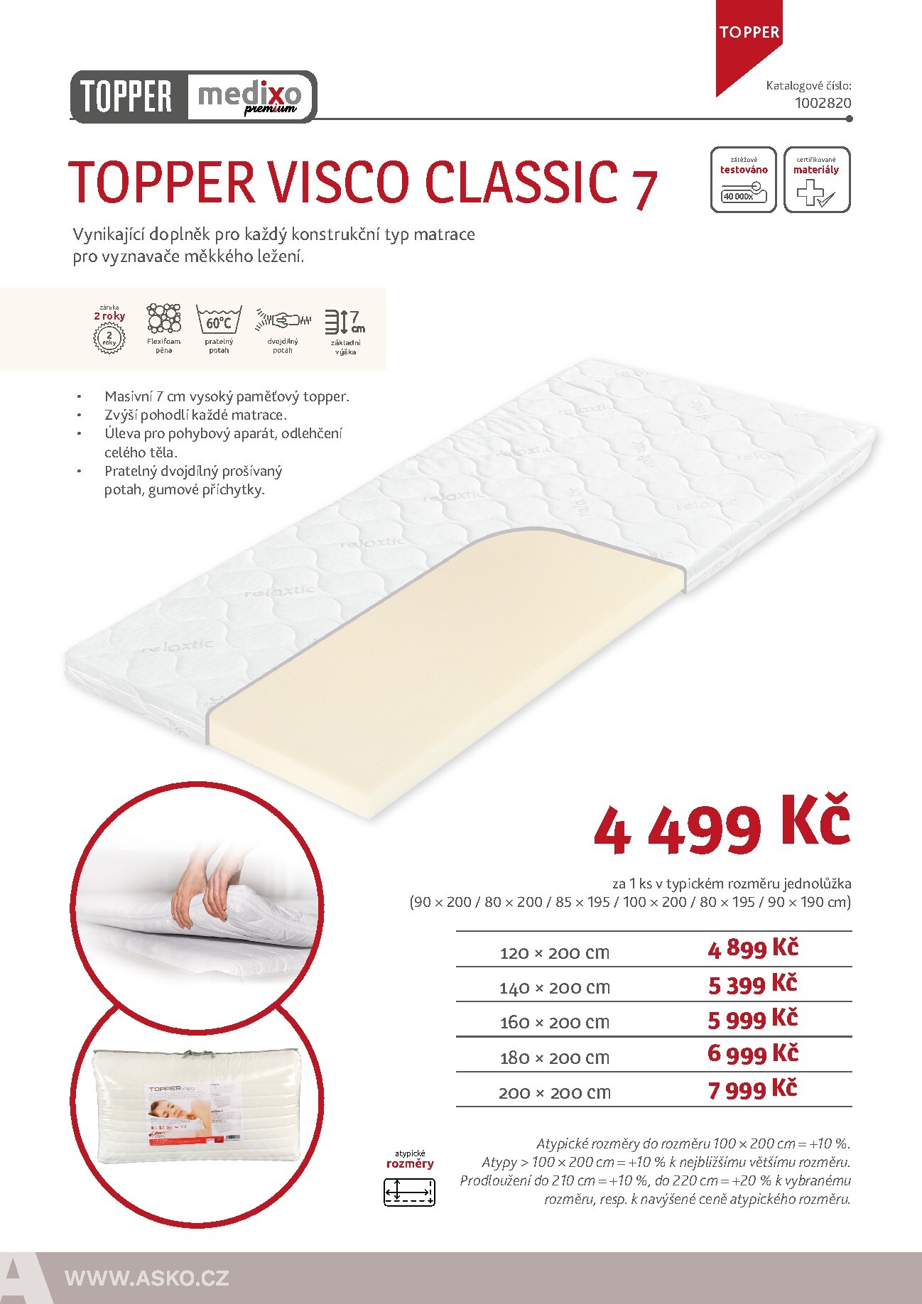 asko-nabytek - Aktuální ASKO NÁBYTEK - Matrace leták platný od středy 01.04.2026 do čtvrtka 31.12.2026 - page: 46