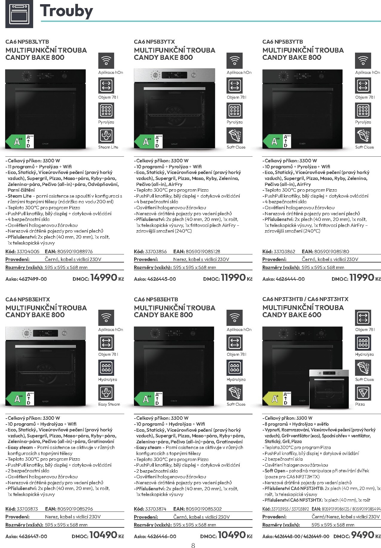 asko-nabytek - Aktuální ASKO NÁBYTEK - Candy leták platný od úterý 05.05.2026 do čtvrtka 31.12.2026 - page: 8