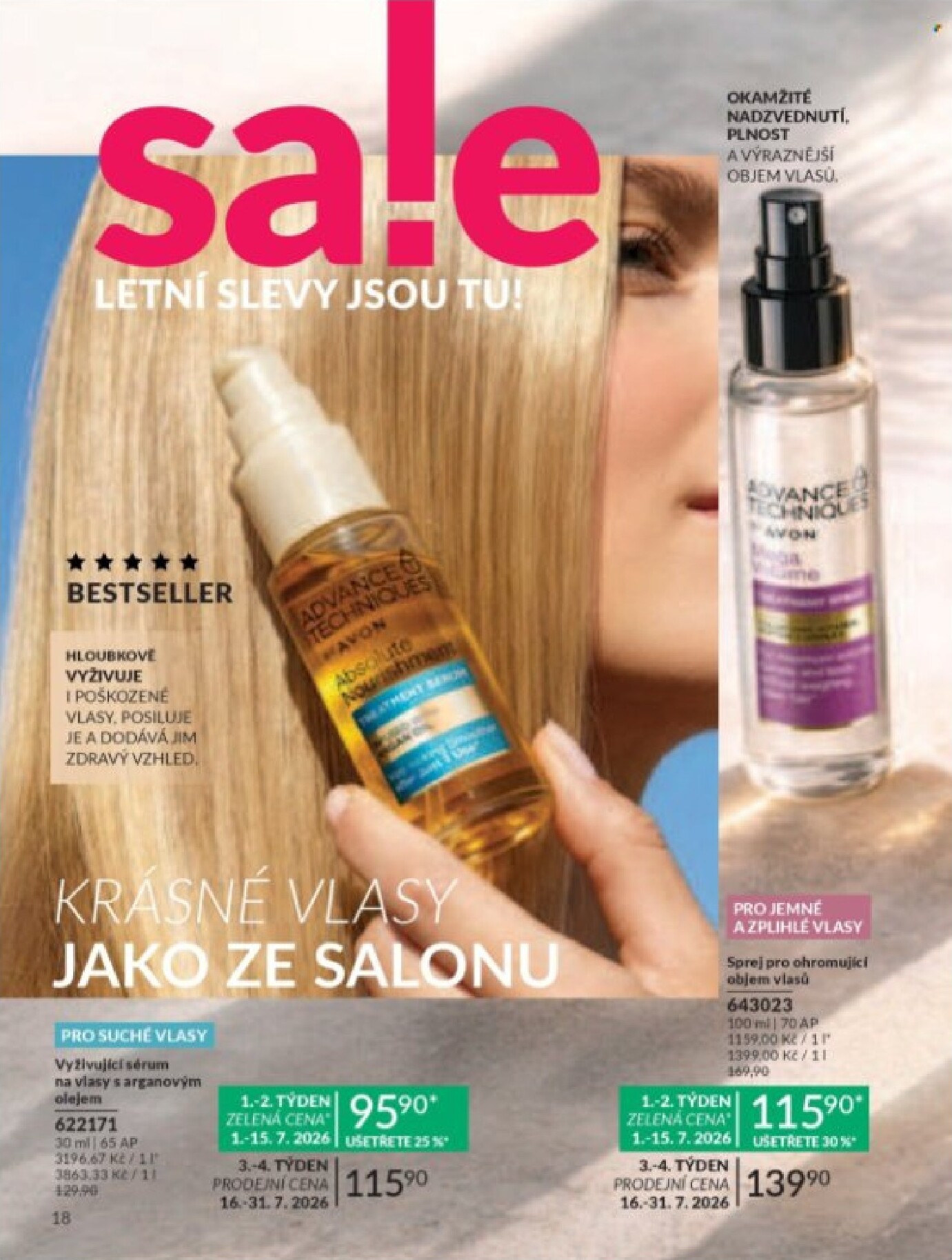 avon - Aktuální AVON leták platný od středy 01.07.2026 do pátku 31.07.2026 - page: 18