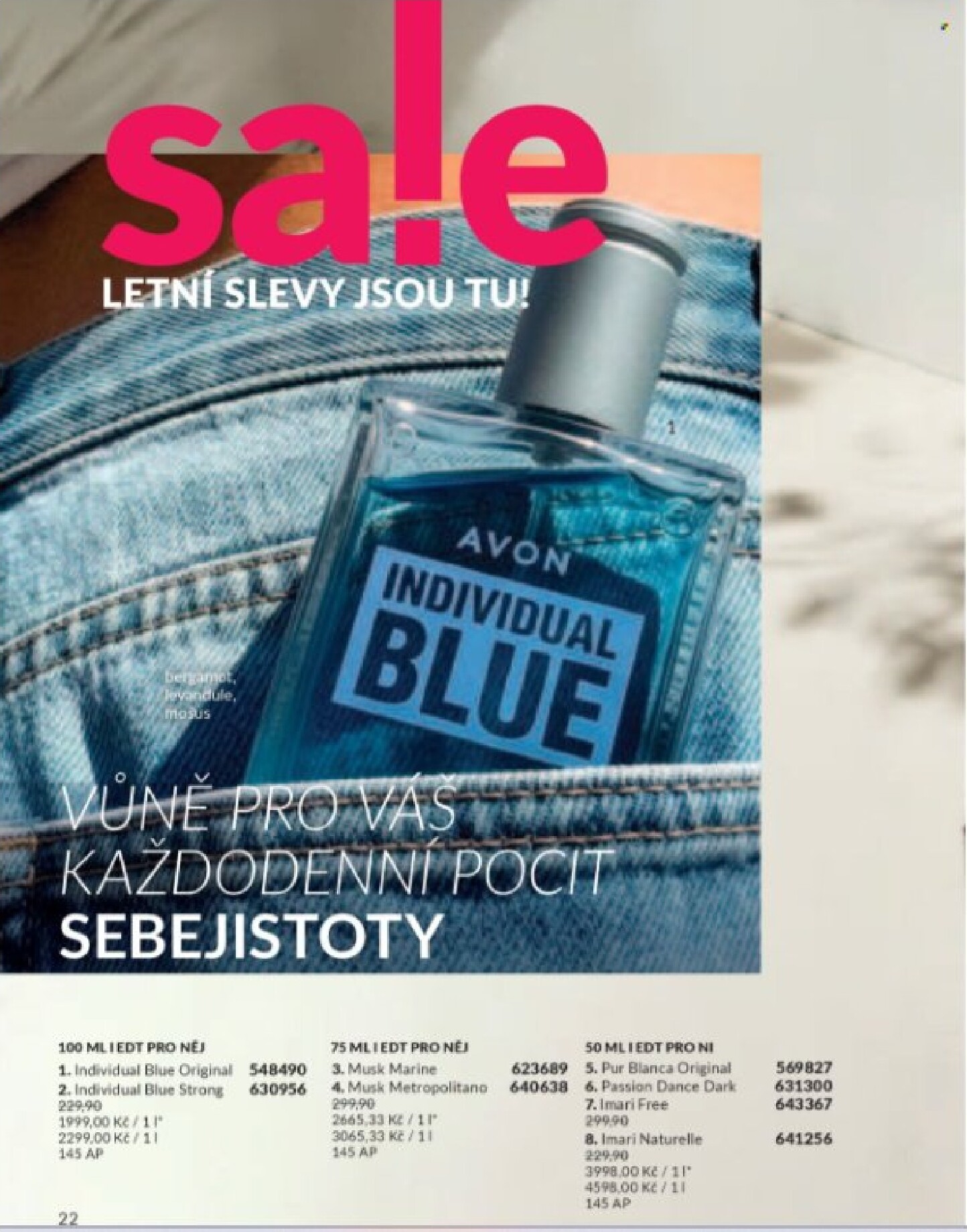 avon - Aktuální AVON leták platný od středy 01.07.2026 do pátku 31.07.2026 - page: 22