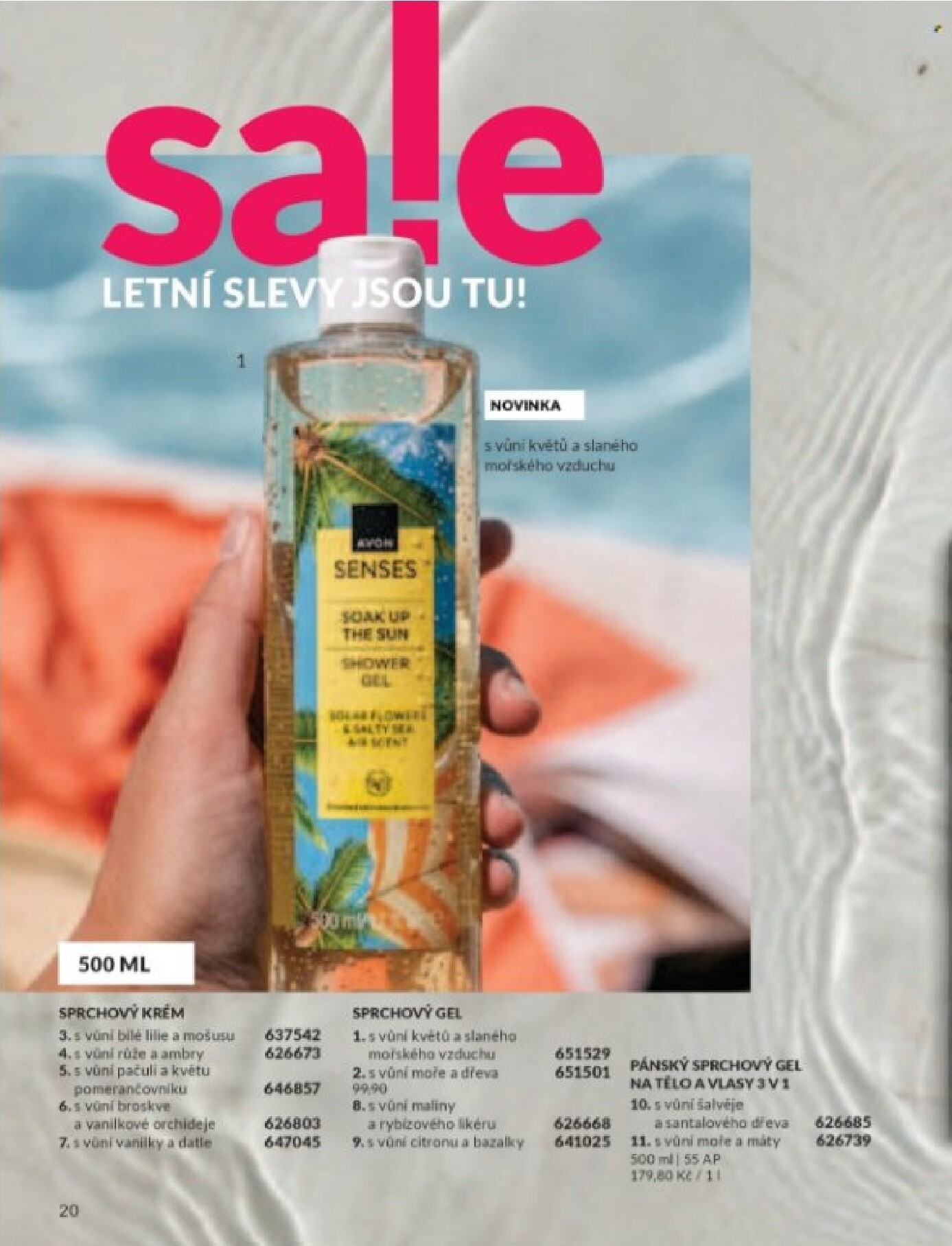 avon - Aktuální AVON leták platný od středy 01.07.2026 do pátku 31.07.2026 - page: 20