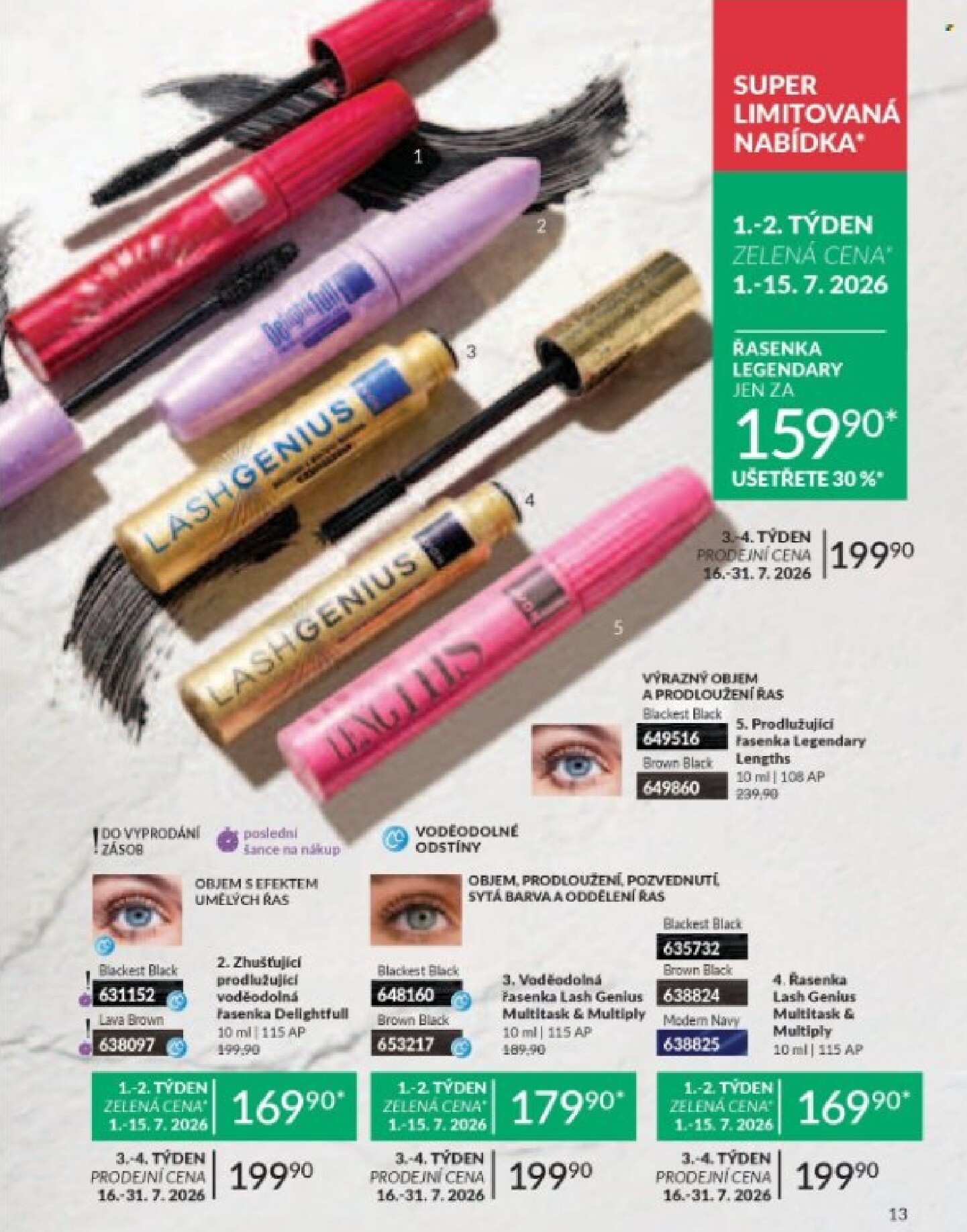 avon - Aktuální AVON leták platný od středy 01.07.2026 do pátku 31.07.2026 - page: 13