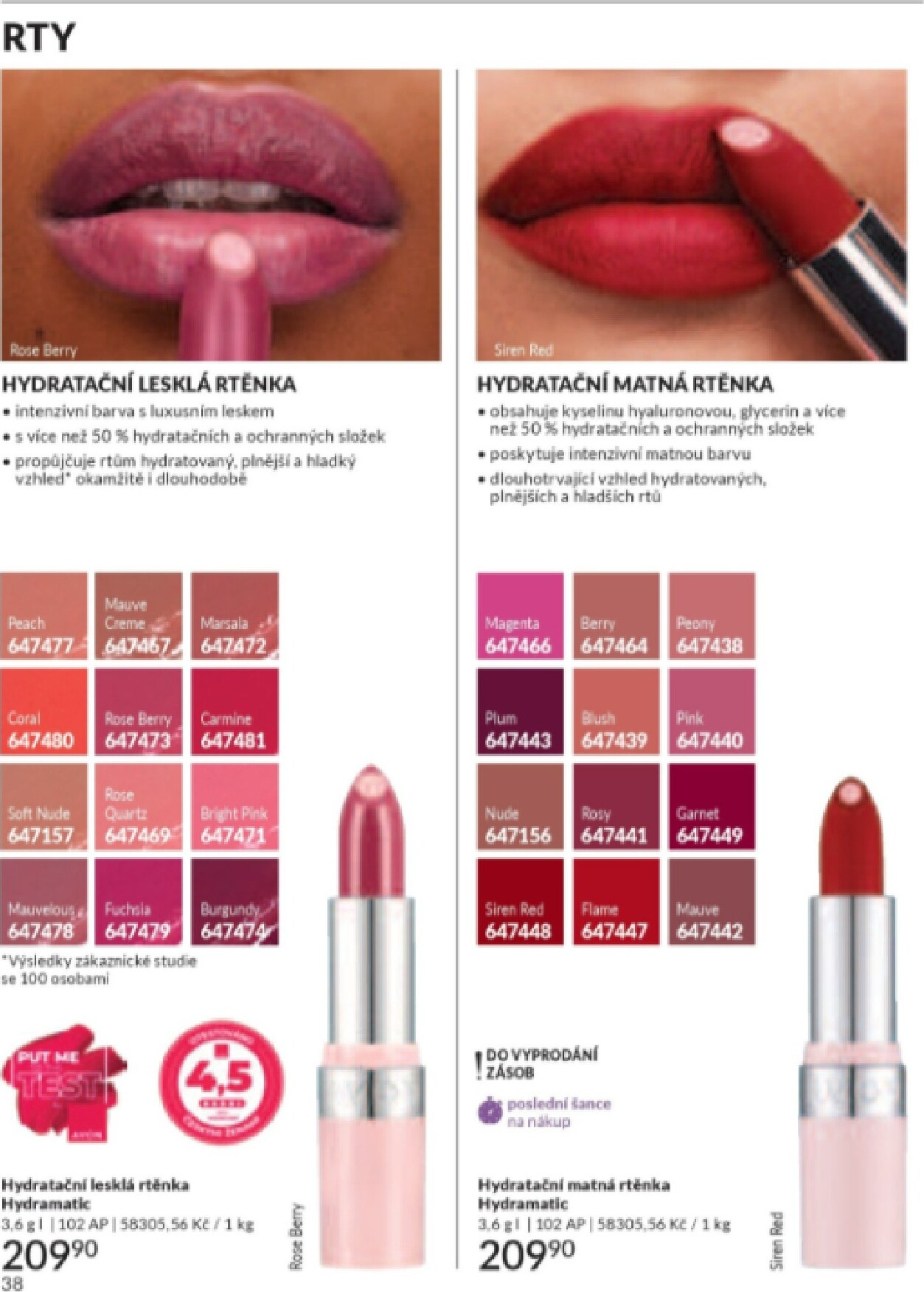 avon - Aktuální AVON leták platný od středy 01.07.2026 do pátku 31.07.2026 - page: 38