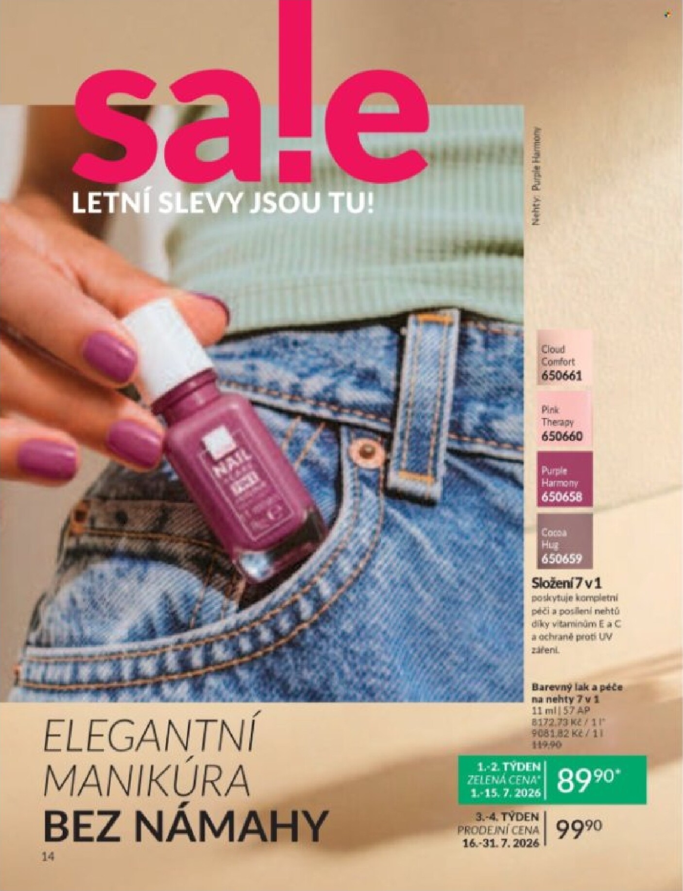 avon - Aktuální AVON leták platný od středy 01.07.2026 do pátku 31.07.2026 - page: 14