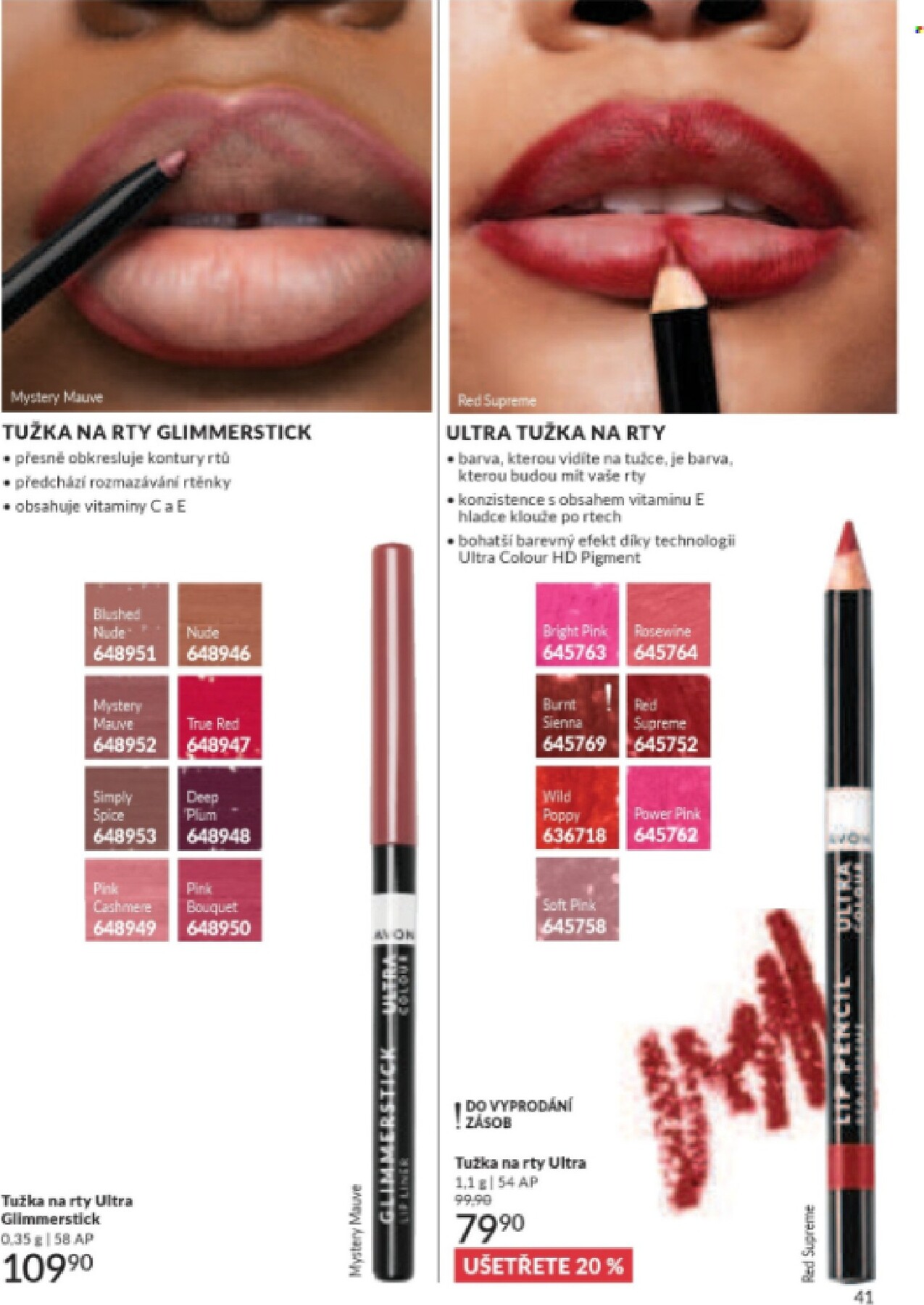 avon - Aktuální AVON leták platný od středy 01.07.2026 do pátku 31.07.2026 - page: 41