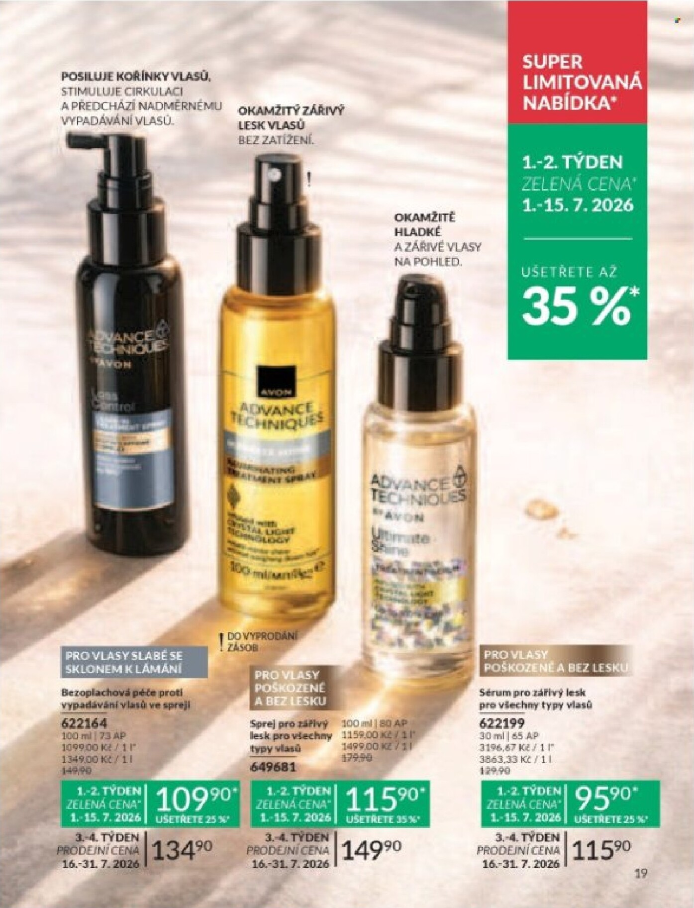 avon - Aktuální AVON leták platný od středy 01.07.2026 do pátku 31.07.2026 - page: 19