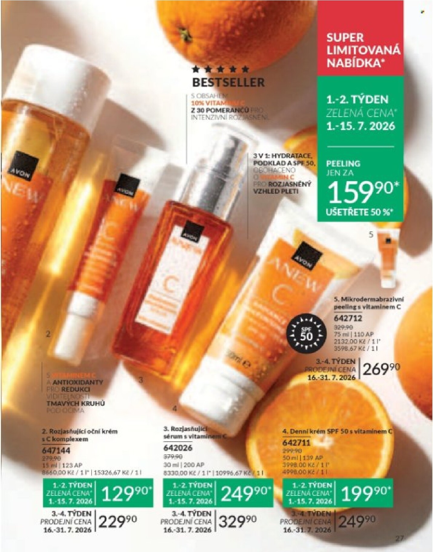 avon - Aktuální AVON leták platný od středy 01.07.2026 do pátku 31.07.2026 - page: 27