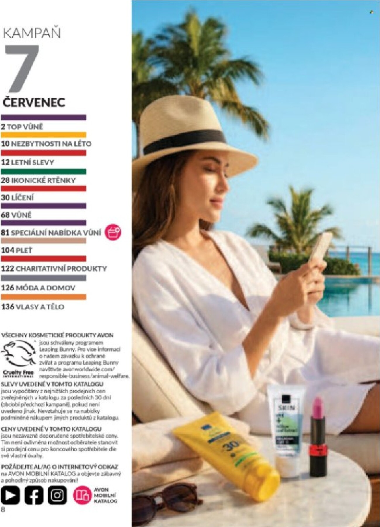 avon - Aktuální AVON leták platný od středy 01.07.2026 do pátku 31.07.2026 - page: 8