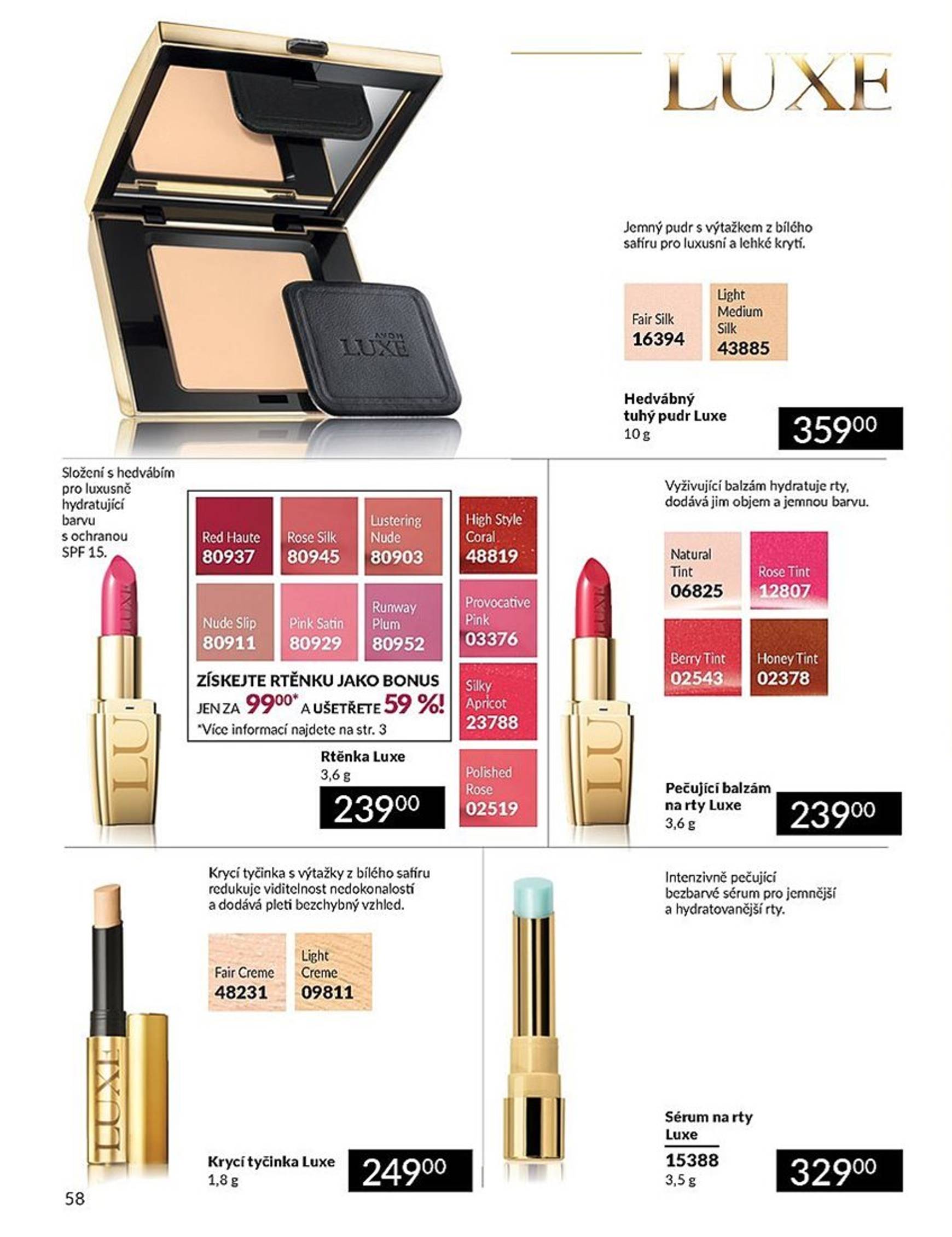 avon - Leták AVON od 01.09. do 30.09. - page: 58 avon - Leták AVON od 01.09. do 30.09. - page: 58