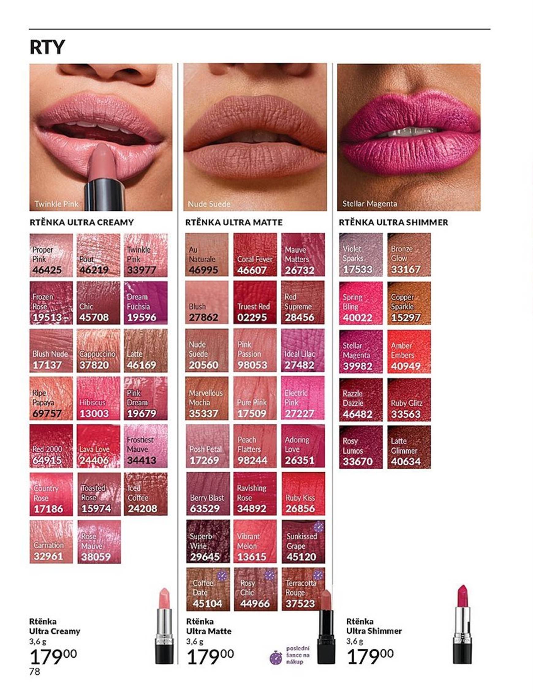avon - Leták AVON od 01.11. do 30.11. - page: 78 avon - Leták AVON od 01.11. do 30.11. - page: 78