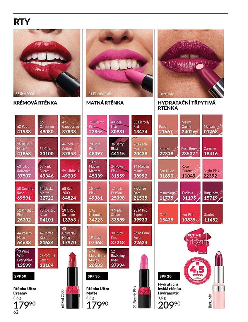 avon - Leták AVON od 01.06. do 30.06. - page: 62 avon - Leták AVON od 01.06. do 30.06. - page: 62