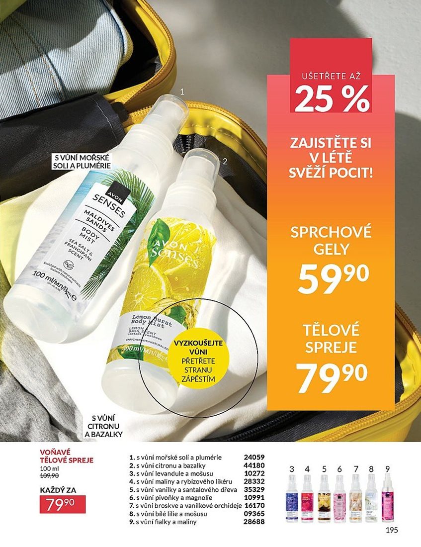 avon - Leták AVON od 01.07. do 31.07. - page: 195 avon - Leták AVON od 01.07. do 31.07. - page: 195