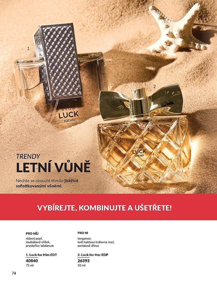 avon - Leták AVON od 01.08. do 31.08. - page: 74