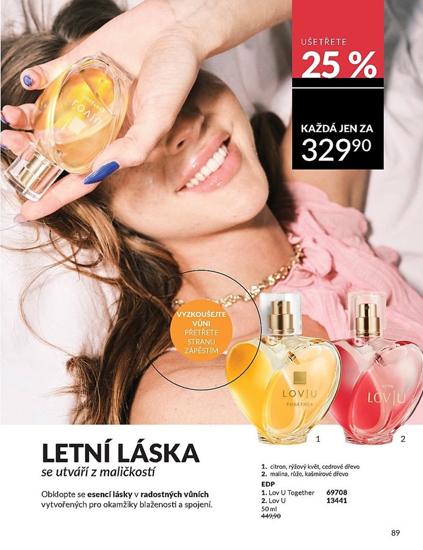 avon - Leták AVON od 01.08. do 31.08. - page: 89