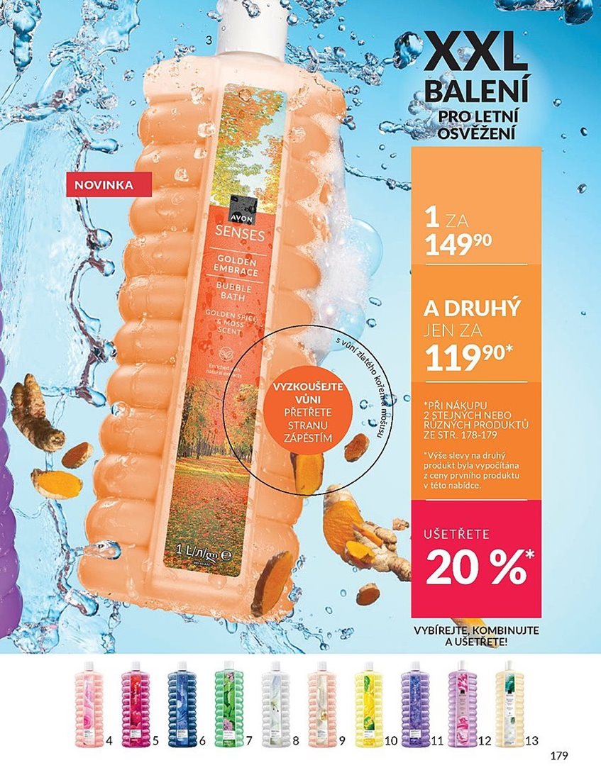 avon - Leták AVON od 01.08. do 31.08. - page: 179