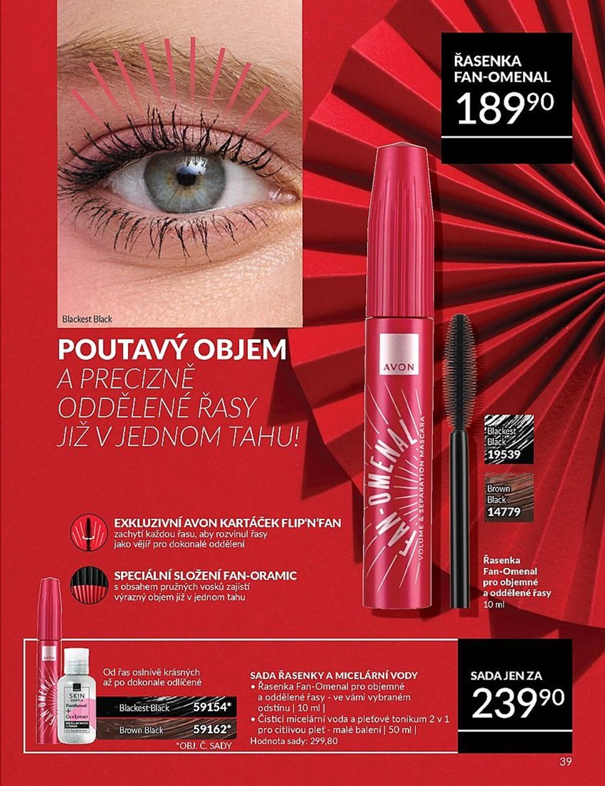 avon - Leták AVON od 01.08. do 31.08. - page: 39