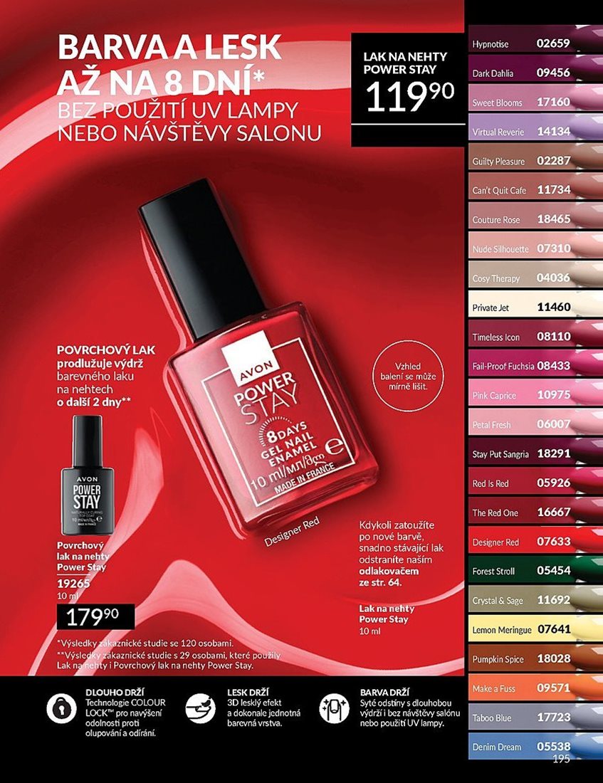 avon - Leták AVON od 01.08. do 31.08. - page: 195