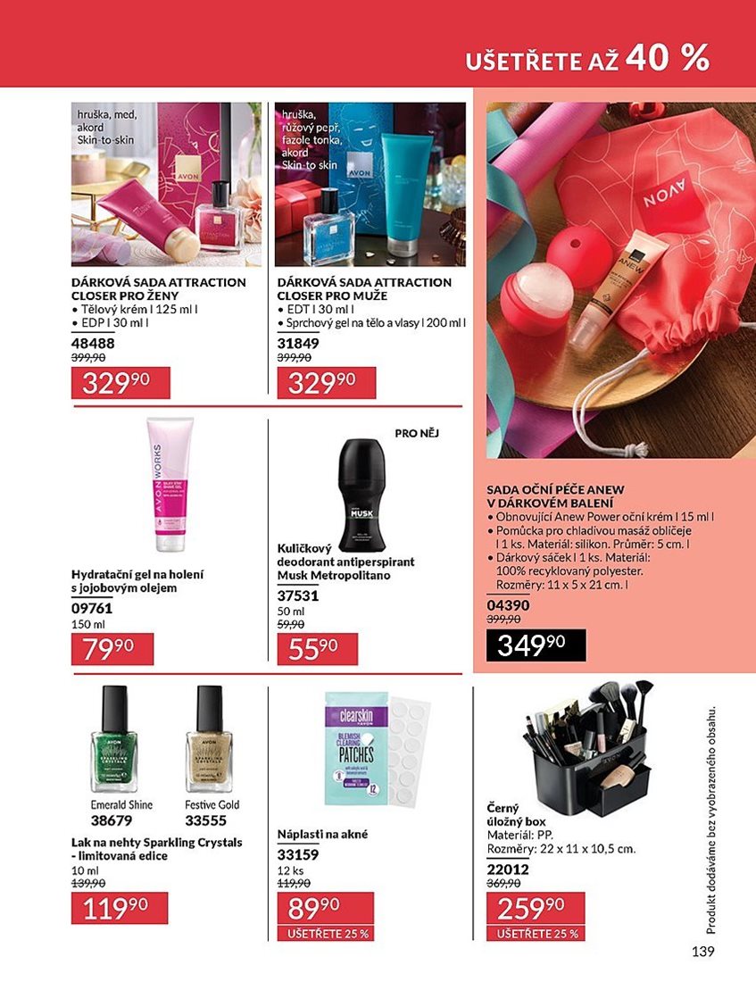 avon - Leták AVON od 01.08. do 31.08. - page: 139