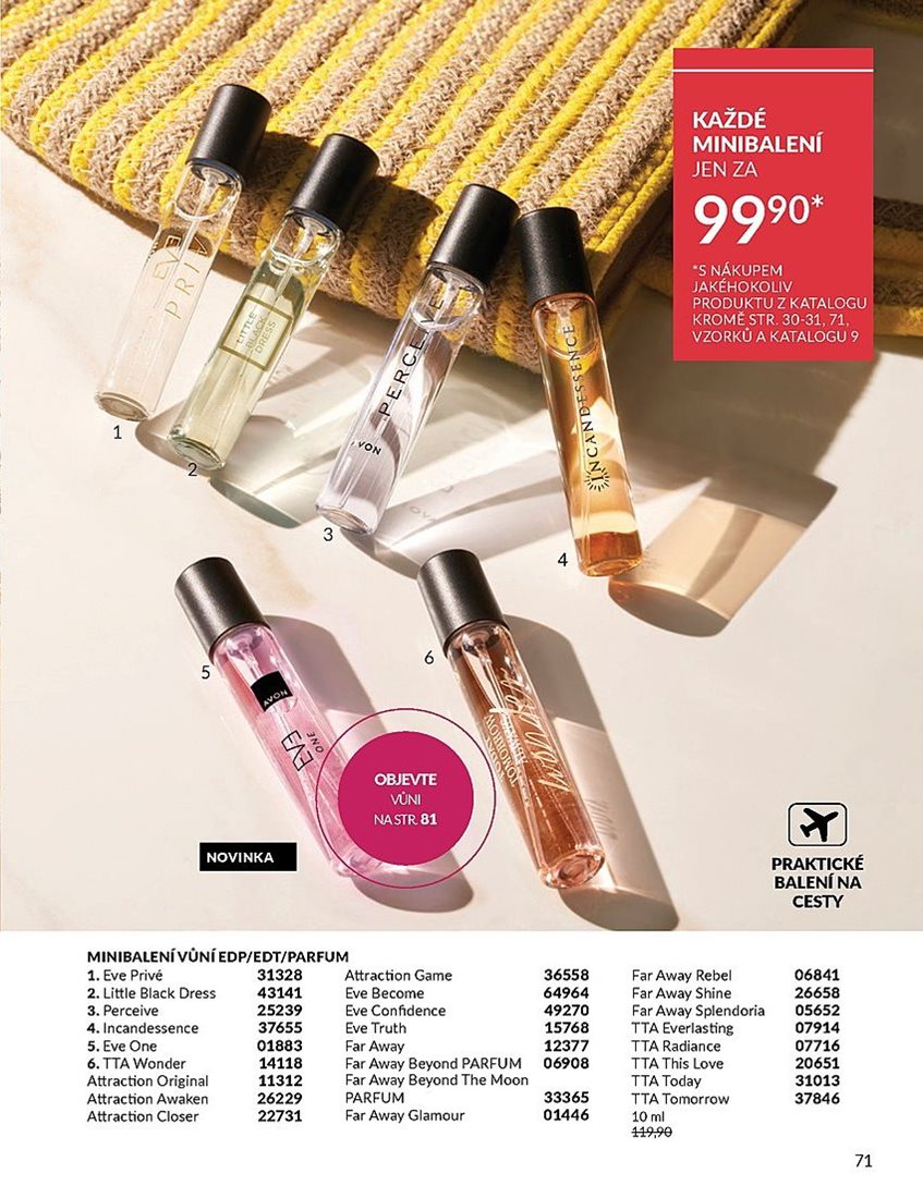 avon - Leták AVON od 01.08. do 31.08. - page: 71