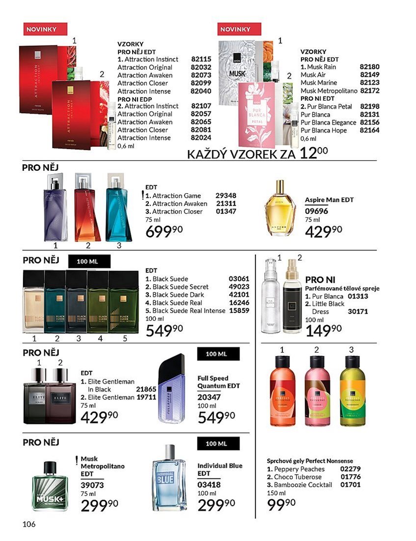 avon - Leták AVON od 01.08. do 31.08. - page: 106