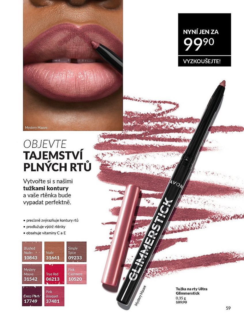 avon - Leták AVON od 01.08. do 31.08. - page: 59