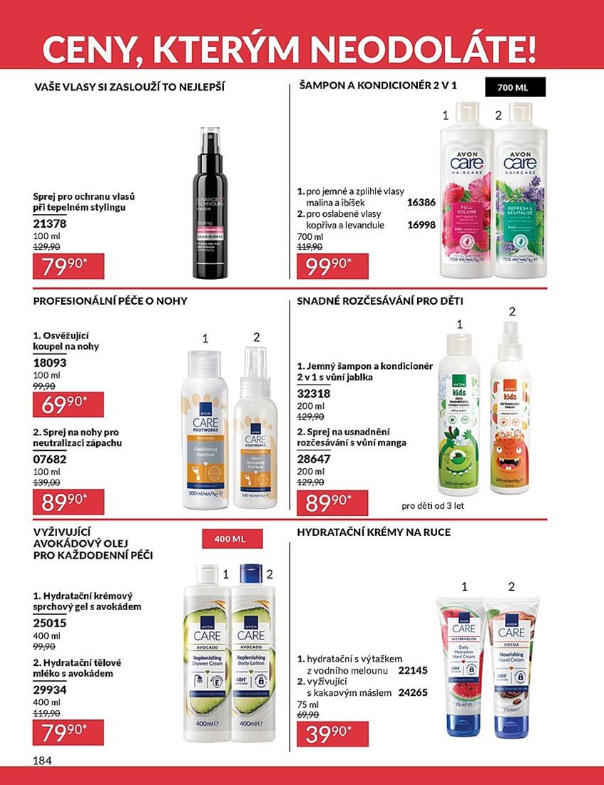 avon - Leták AVON od 01.08. do 31.08. - page: 184