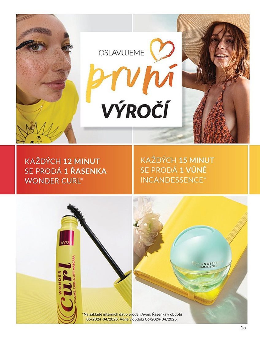 avon - Leták AVON od 01.08. do 31.08. - page: 15