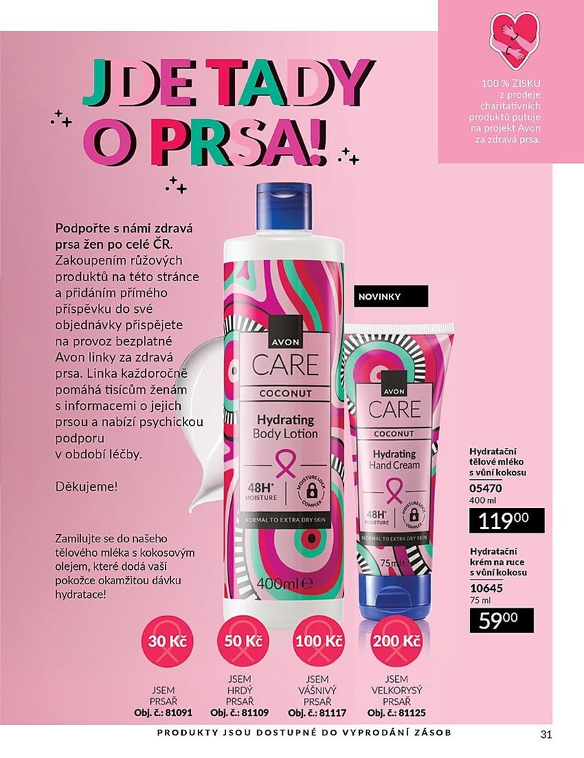 avon - Leták AVON od 01.08. do 31.08. - page: 31