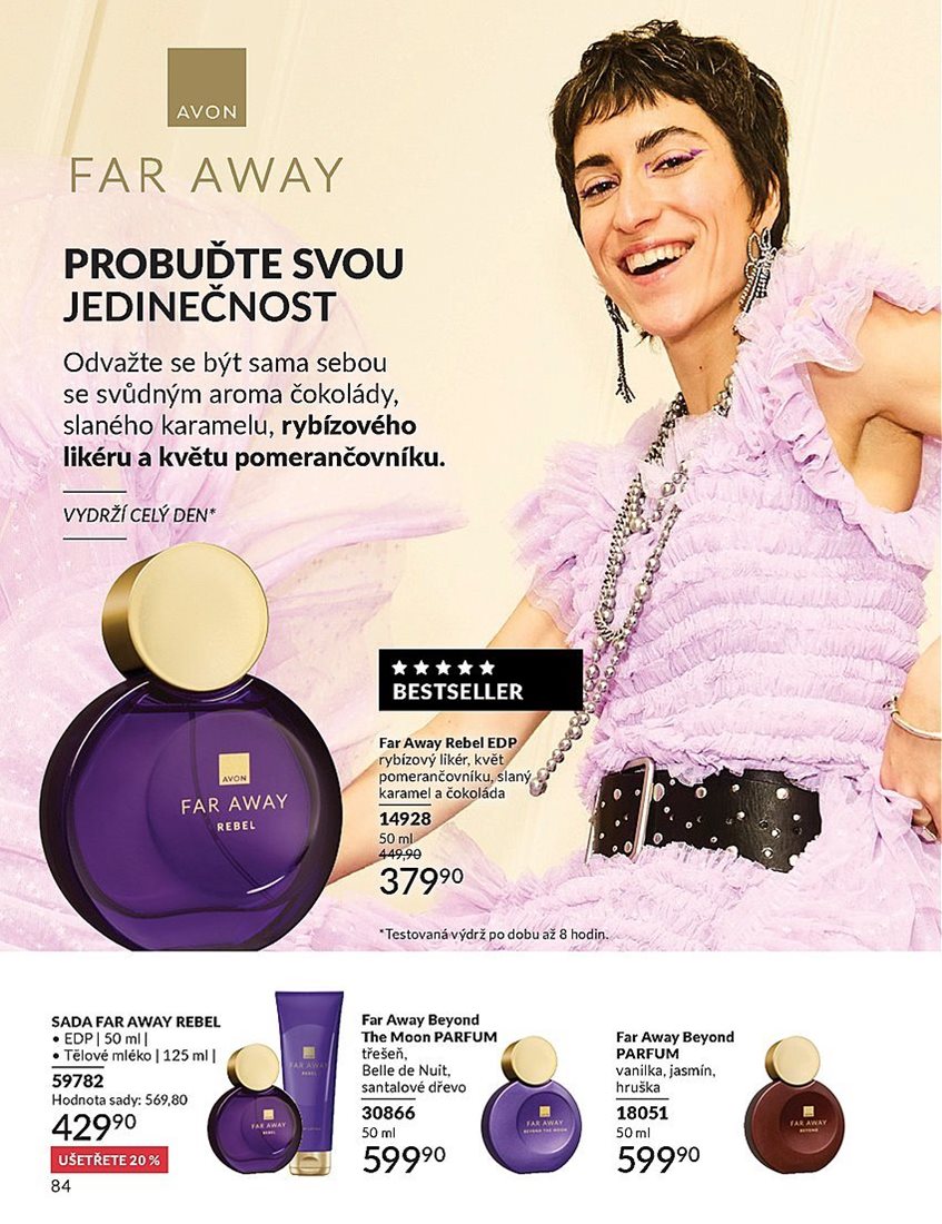 avon - Leták AVON od 01.08. do 31.08. - page: 84